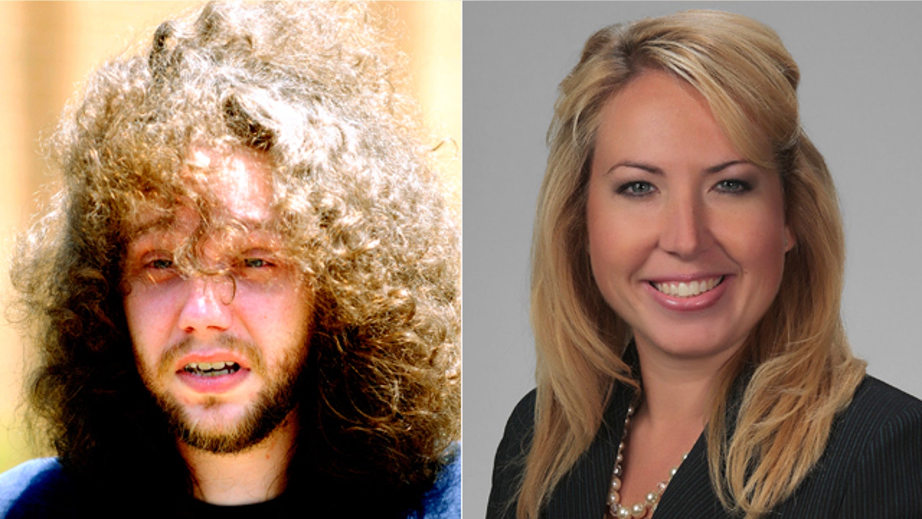 Stephen Mark McDaniel, left, was charged Tuesday with murder of Lauren Giddings