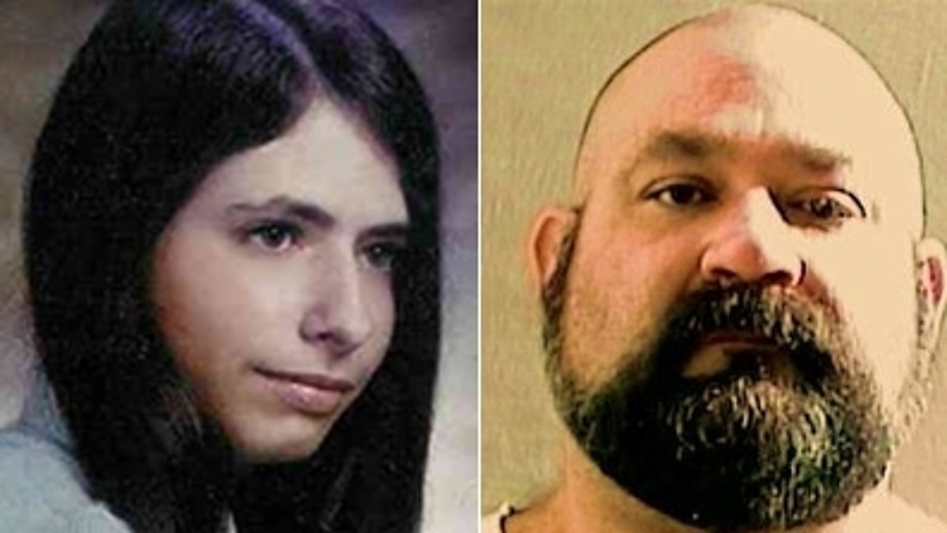 Kim Montelaro, pictured in her Immaculate Heart Academy high school yearbook photo, was raped and murdered in Bergen County, N.J., in 1976. Her killer, Christopher Righetti, right, is serving a life sentence, but will make his sixth appearance before a state parole board next month.