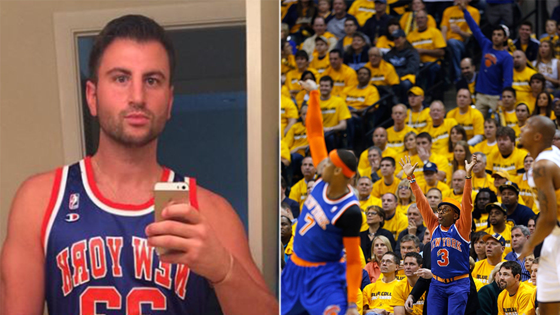 Evan Perlmutter sold his New York Knicks fandom.