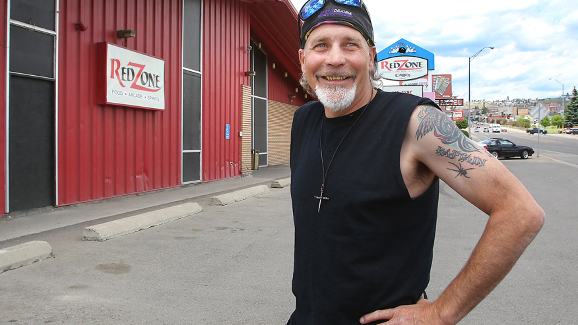 Motorcycle daredevil Robbie Knievel has announced Tuesday, June 23, 2015, that he plans to jump over the Red Zone, during Evel Knievel Day's this July in Butte, Mont.