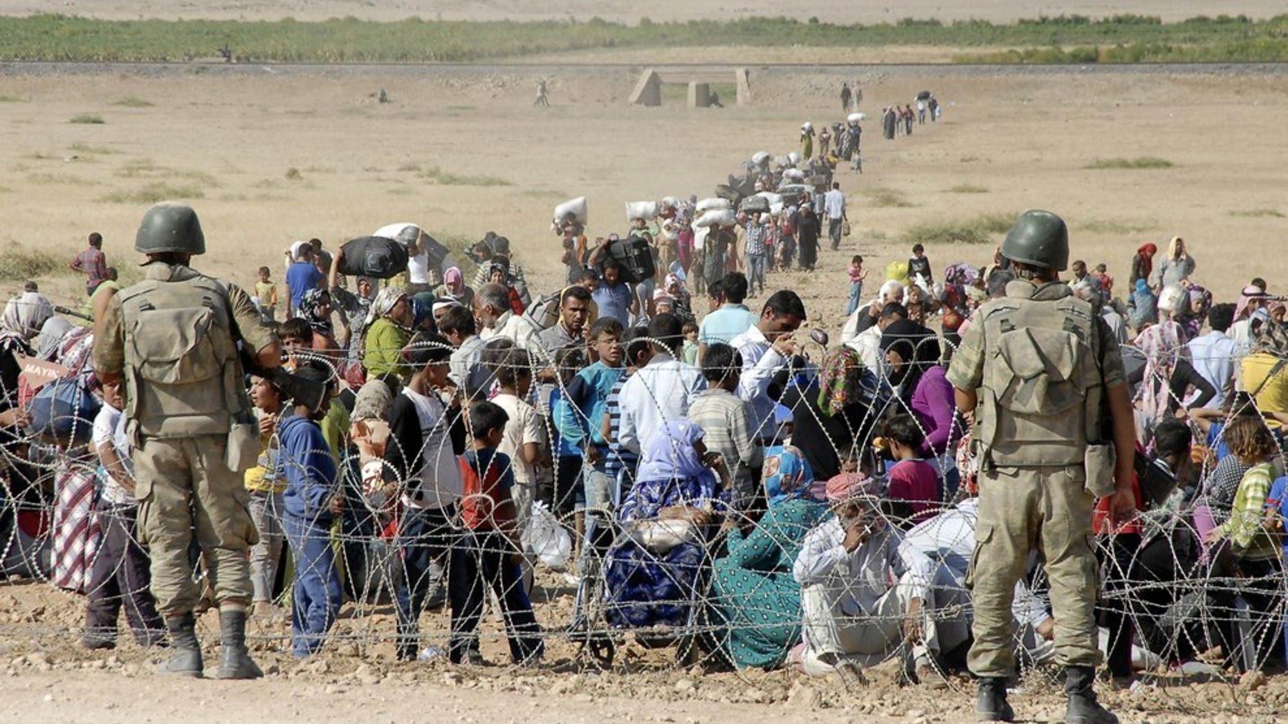 Islamic State fighters have launched an assault on Kobani, a strategically located Kurdish town in Syria roughly 6 miles from Turkey. (Reuters)