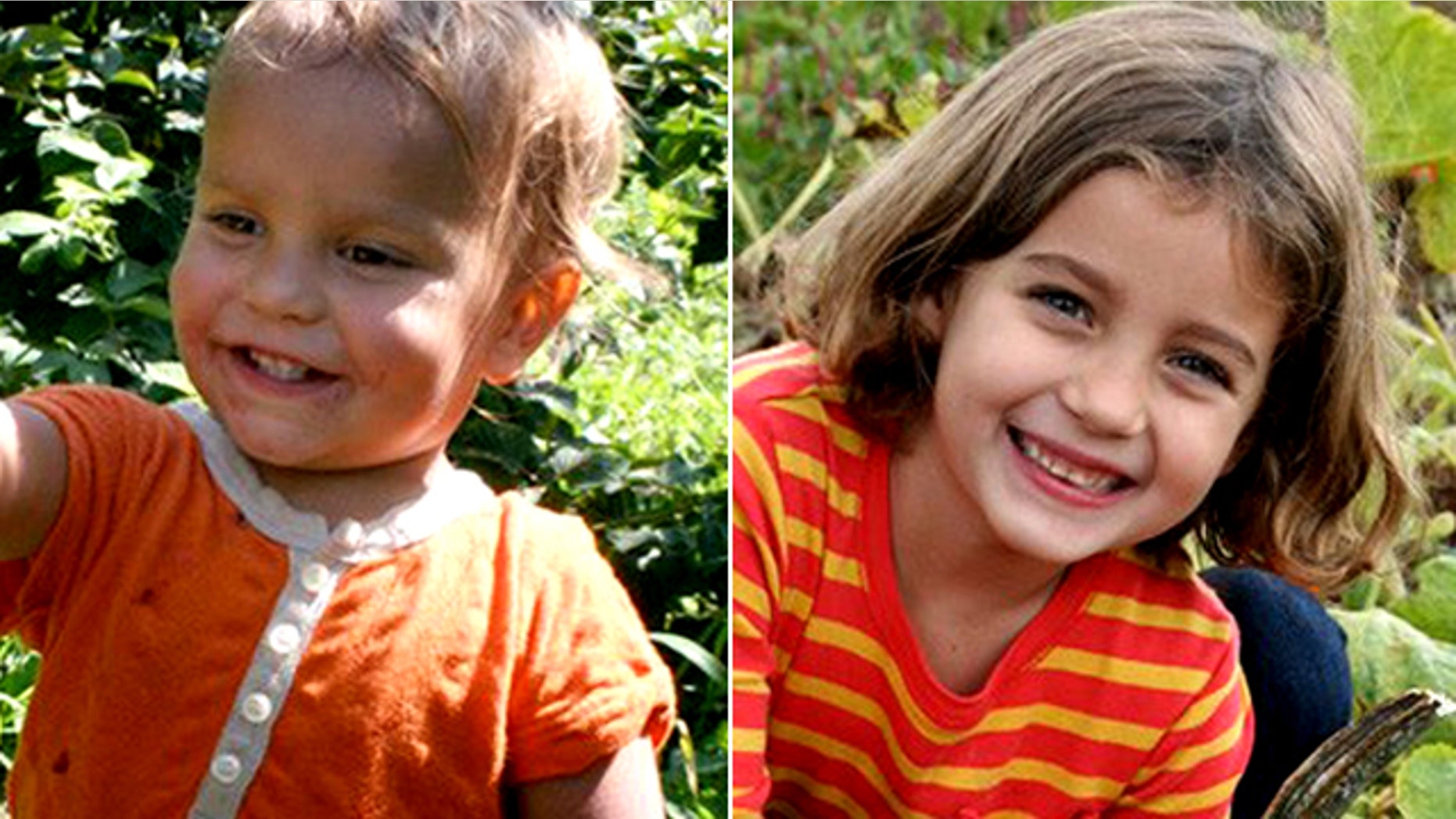 Leo Krim, 2, left, and his sister Lulu Krim, 6, from New York.