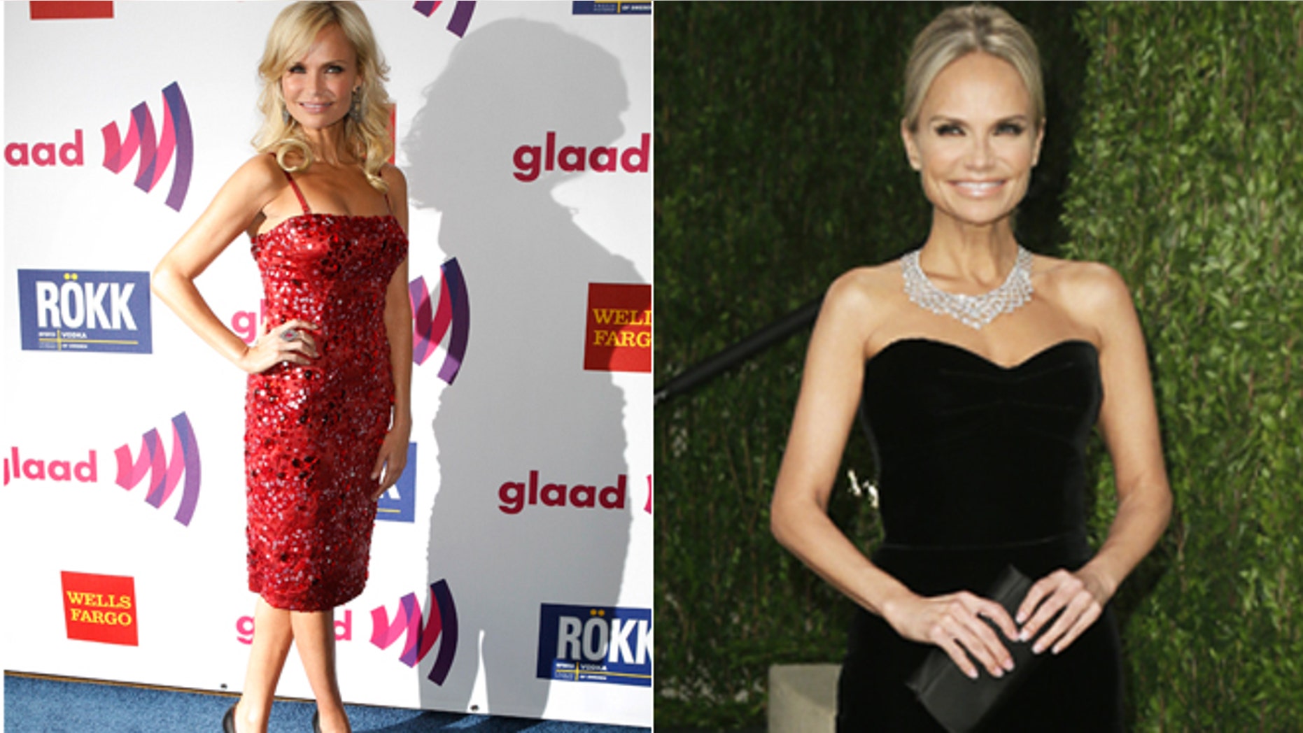 Kristin Chenoweth poses for cameras.