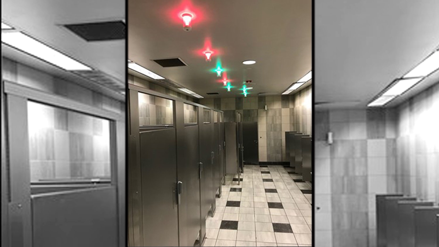 The smart restrooms made their debut at LAX Wednesday.