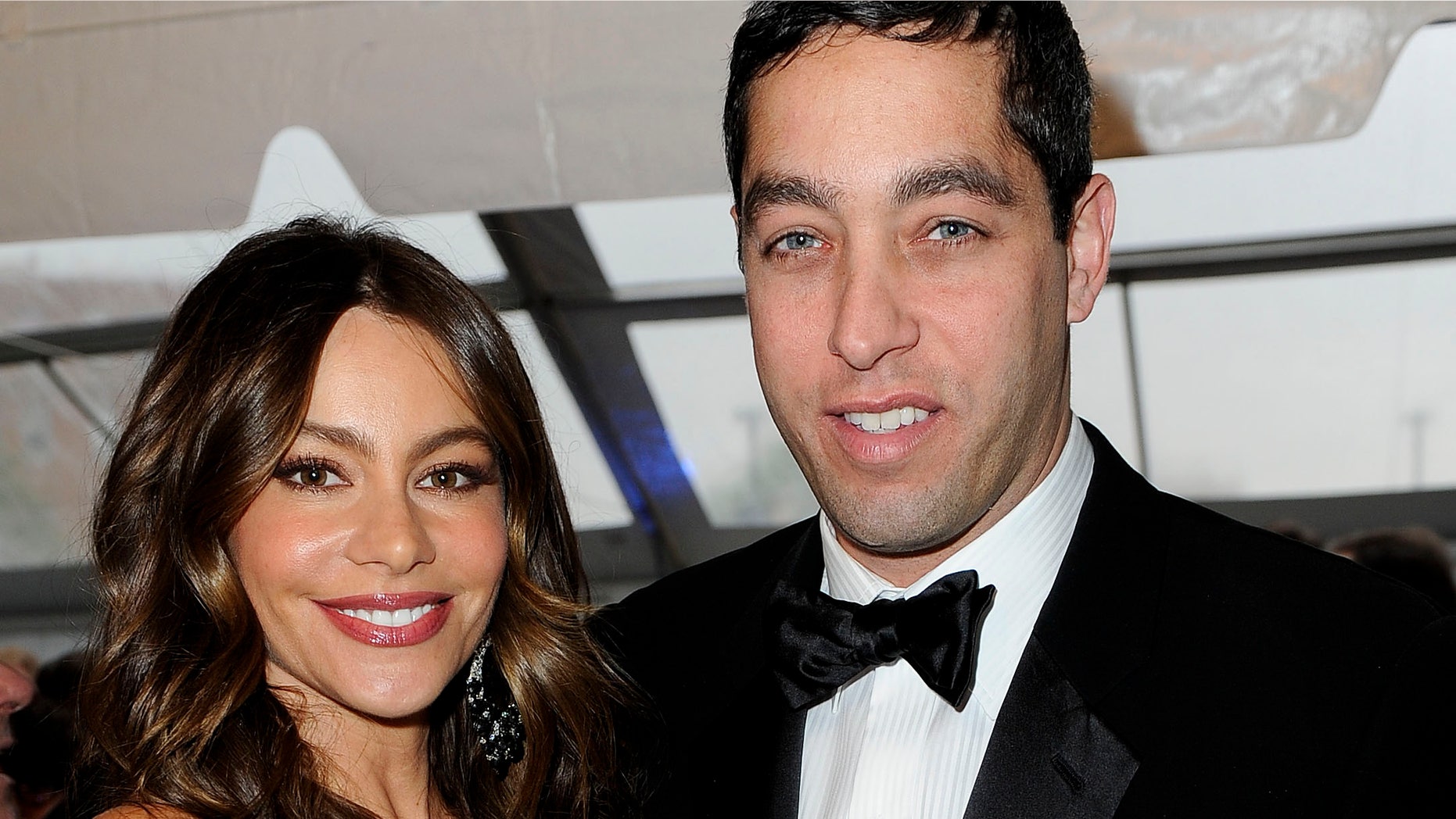 WASHINGTON, DC - APRIL 28: Sofia Vergara and Nick Loeb attend the Yahoo! News/ABC News White House Correspondents' Dinner Cocktail Reception at the Capital Hilton on April 28, 2012 in Washington, DC. (Photo by Riccardo Savi/Getty Images)