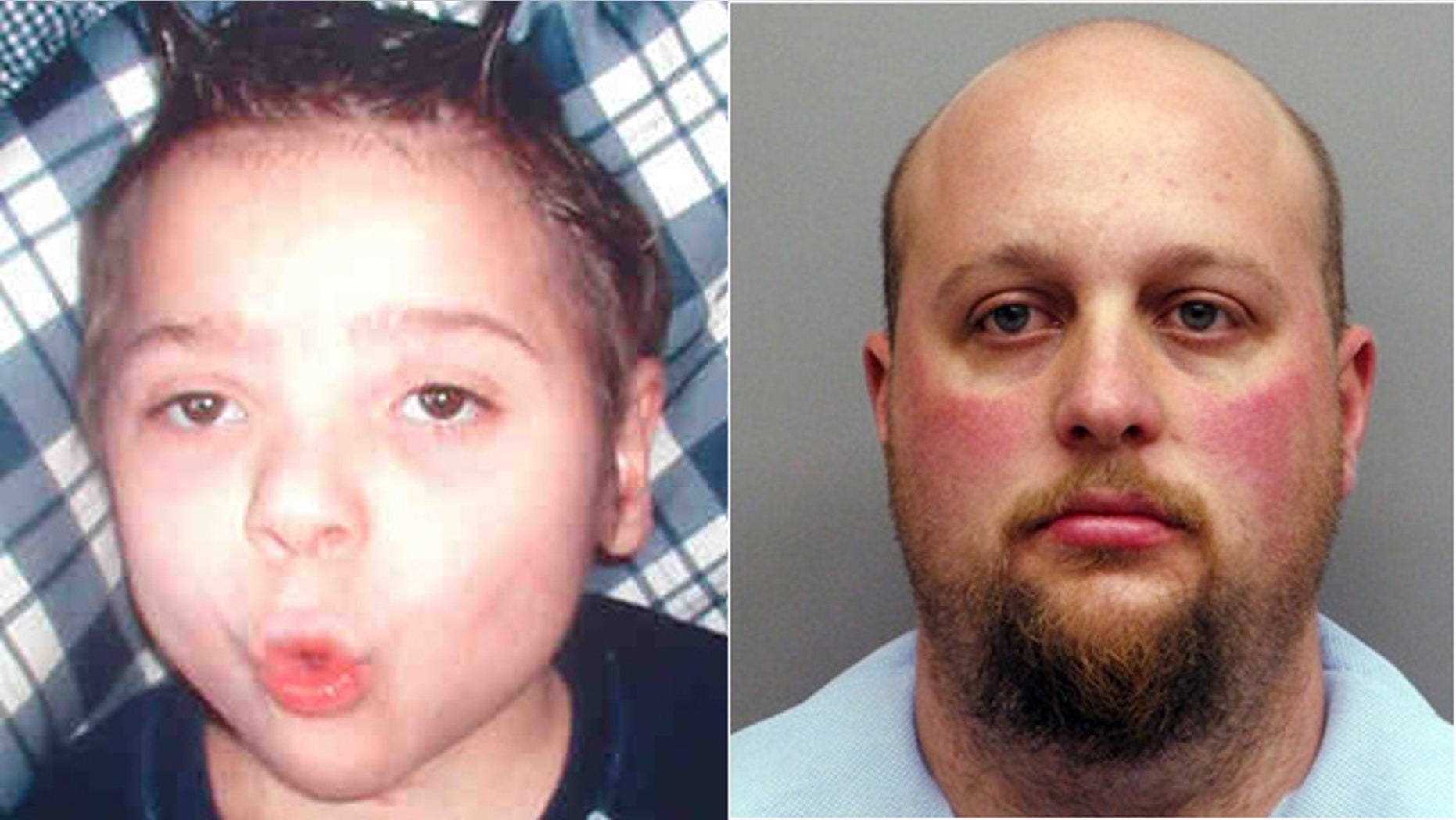 Police say Jori Lirette, left, was decapitated by his father Jeremiah Lee Wright.
