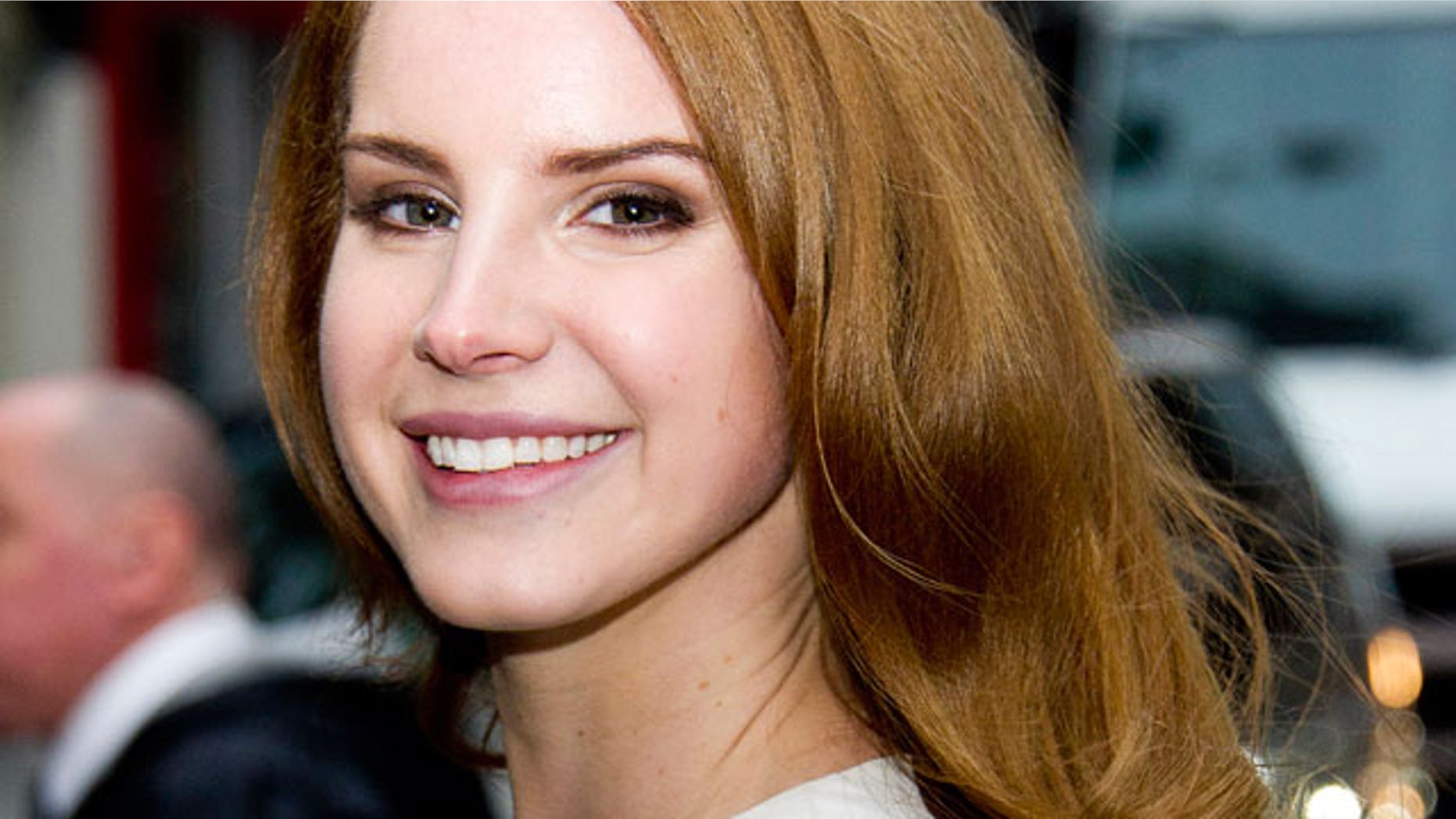 Feb 2: Singer Lana Del Rey arrives for a taping of the "Late Show with David Letterman." (AP)