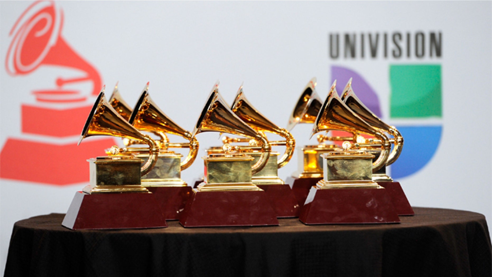 LAS VEGAS, NV - NOVEMBER 10: A general view of the atmosphere in the press room during the 12th annual Latin GRAMMY Awards at the Mandalay Bay Resort & Casino on November 10, 2011 in Las Vegas, Nevada. (Photo by Ethan Miller/Getty Images)