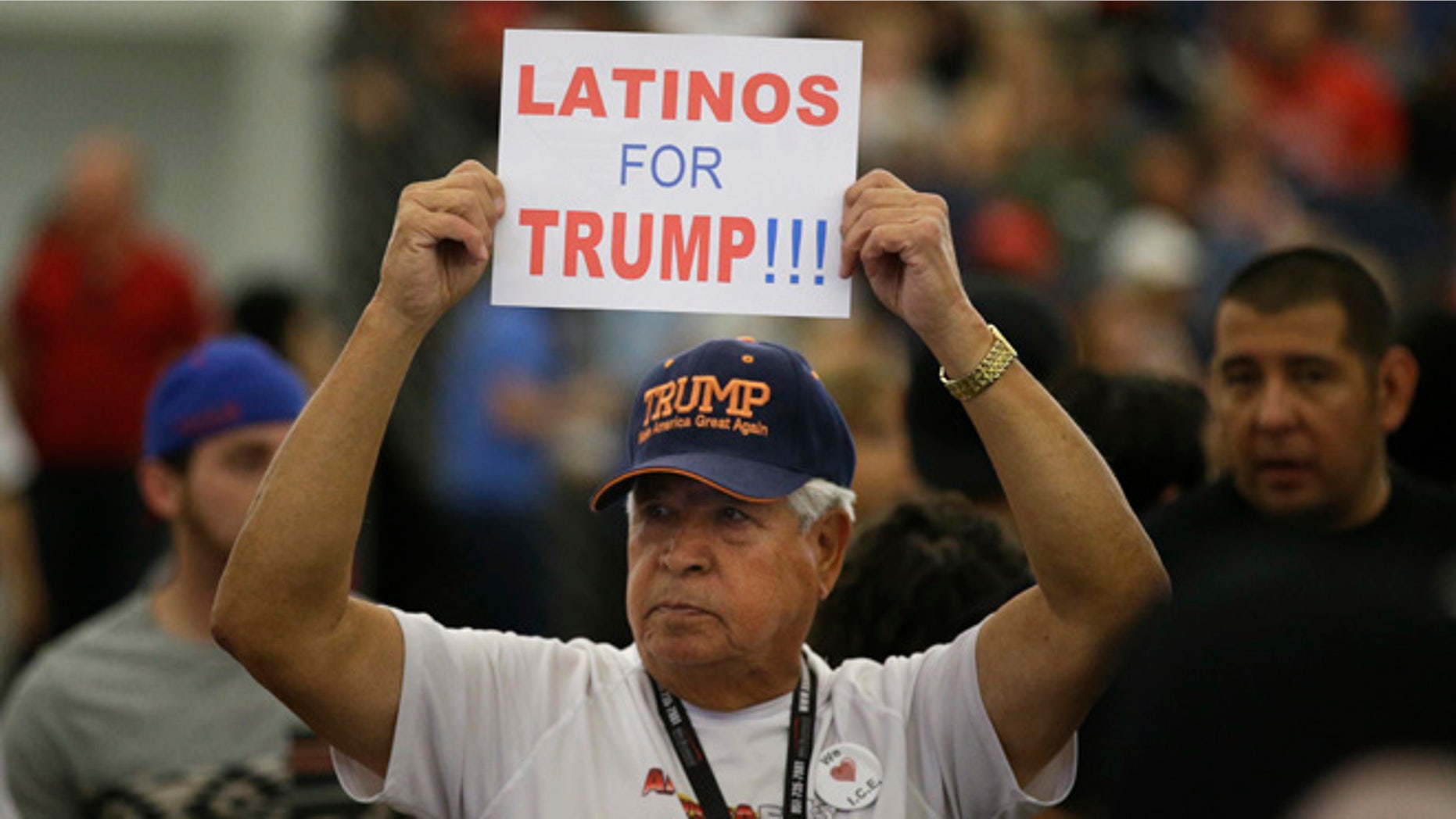A Trump rally at the Anaheim Convention Center, Wednesday, May 25, 2016, in Anaheim, Calif.