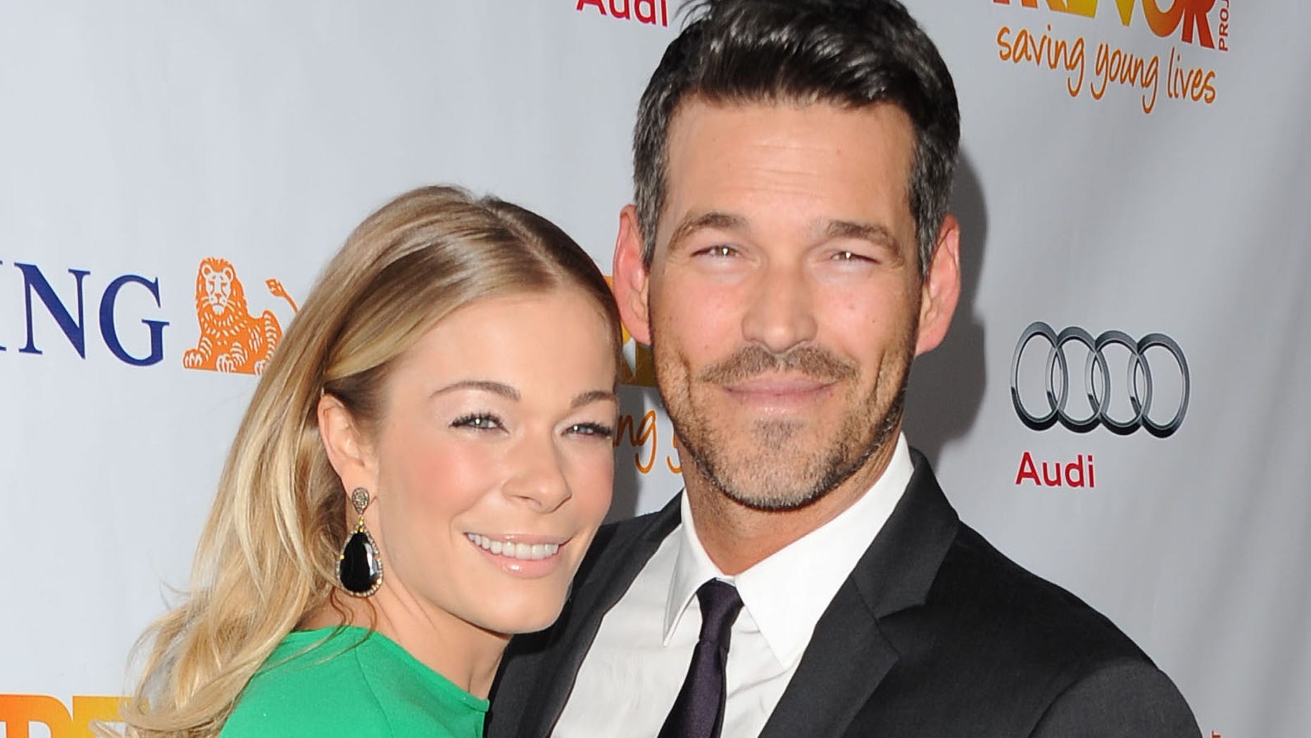 LOS ANGELES, CA - DECEMBER 04: Actor Eddie Cibrian and singer LeAnn Rimes arrive at the Trevor Project's 2011 Trevor Live! at The Hollywood Palladium on December 4, 2011 in Los Angeles, California. (Photo by Jason Merritt/Getty Images)