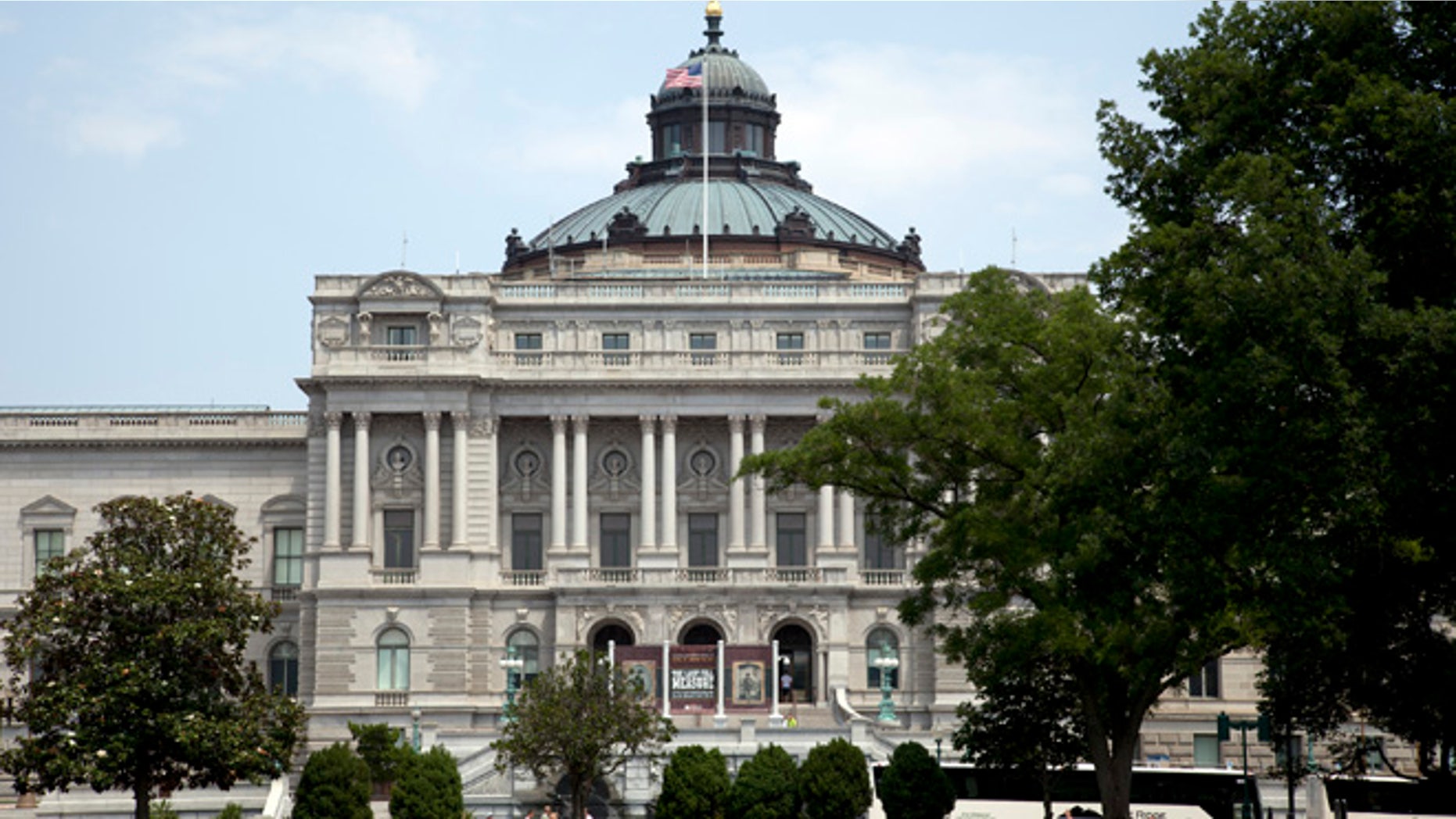 The Library of Congress Thomas Jefferson Building.