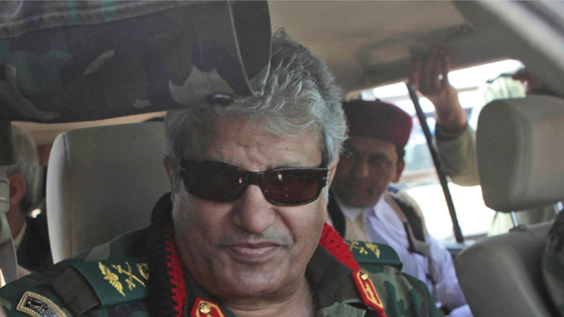 Libyan rebel military leader Abdel-Fattah Younis.