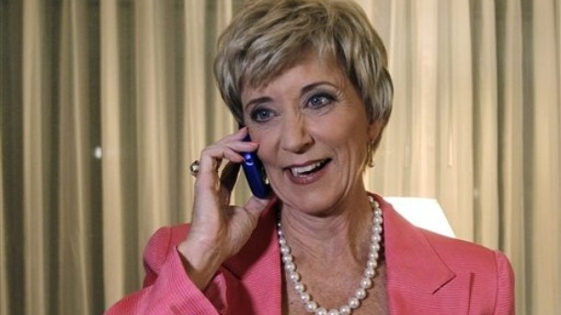 FILE: Aug. 10, 2010: Republican candidate for U.S. Senate Linda McMahon, a former wrestling executive, in Cromwell, Conn.