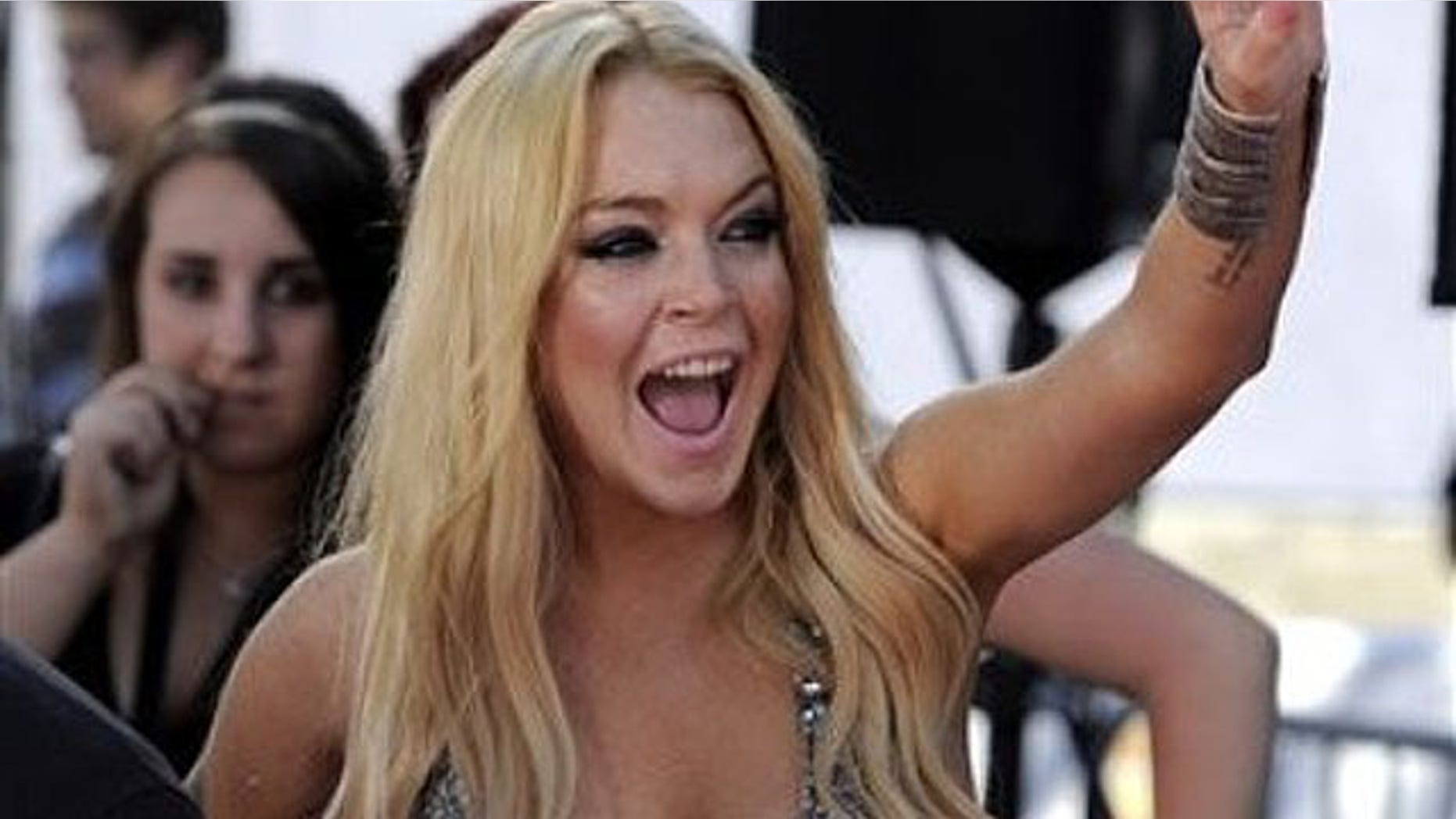 June 6: Lindsay Lohan arrives at the 2010 MTV Movie Awards.