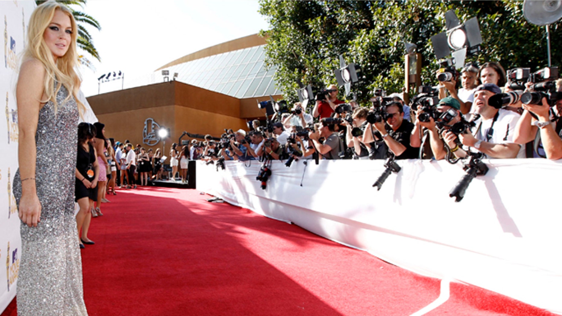June 6: Lindsay Lohan arrives at the MTV Movie Awards in Universal City, Calif. (AP)