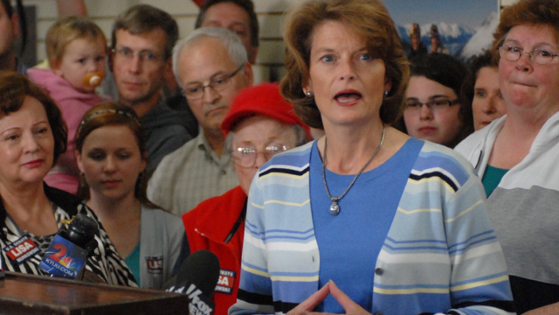 Aug. 31: Sen. Lisa Murkowski gave a concession speech at her campaign headquarters in Anchorage, but now she says she's still weighing her options.