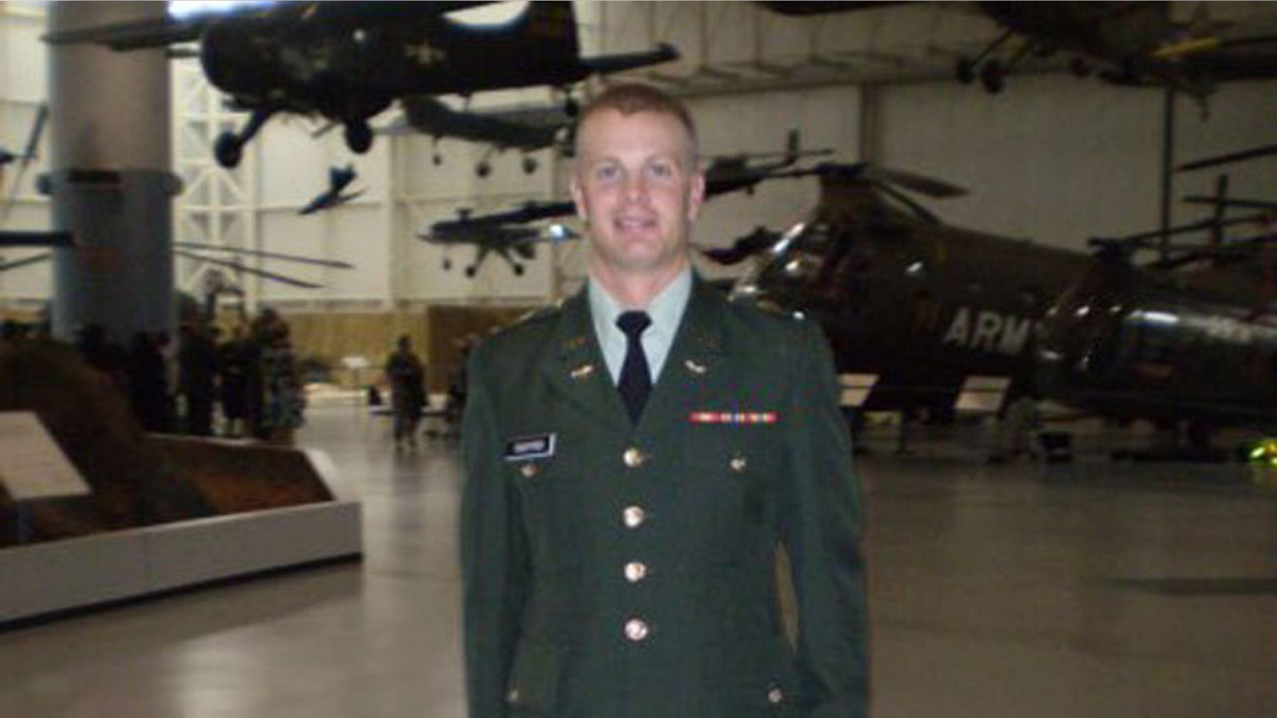 Chief Warrant Officer Lucas Daniel Sigfrid, a native of Alabama, is seen in an undated photo provided by the U.S. Army. Sigfrid is one of four Army aviators killed Monday, Dec. 12, 2011 when two helicopters crashed during training at a Washington state base.