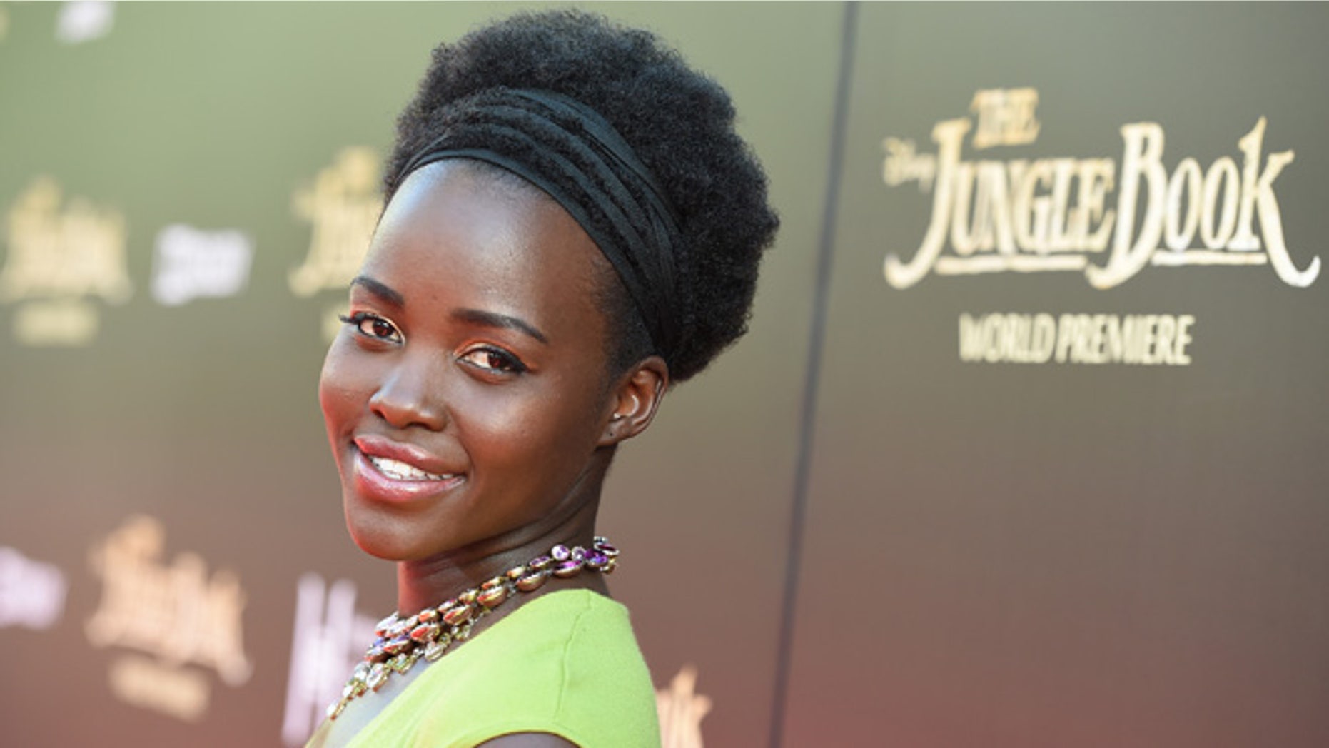 Lupita Nyong'o at the El Capitan Theatre on Monday, April 4, 2016, in Los Angeles.