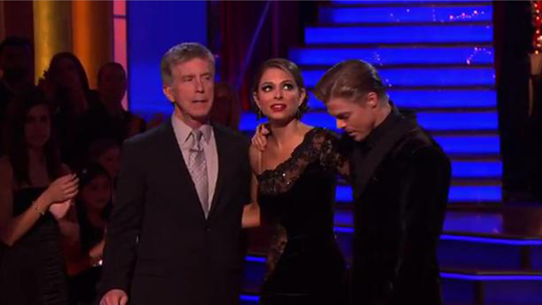 May 14, 2012: TV host Maria Menounos and dance partner Derek Hough Monday night on DWTS.