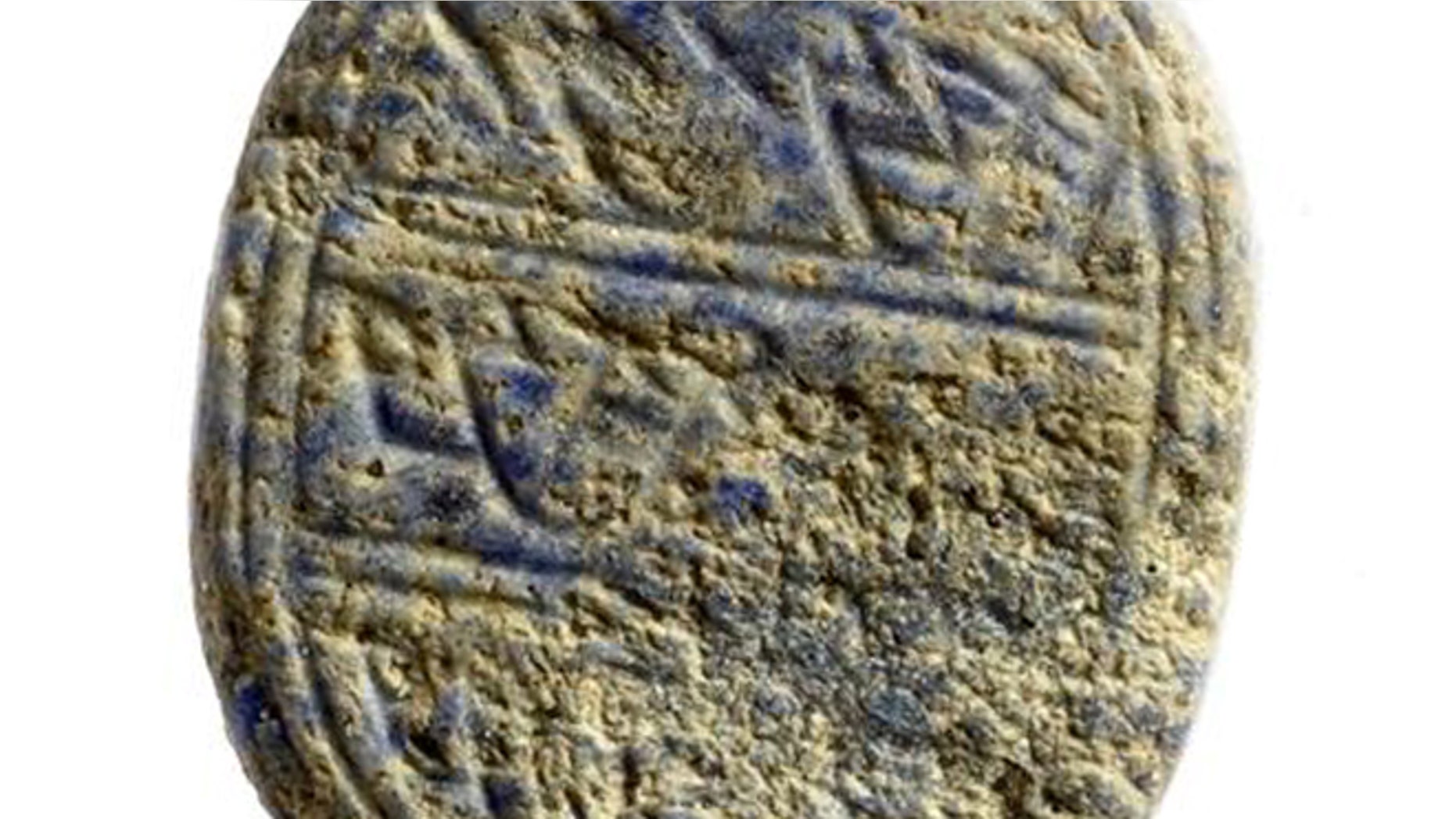 An ancient seal bearing the name "Matanyahu" -- which like the name of Israeli Prime Minister Benjamin Netanyahu means "giving to God" -- was recently uncovered in Jerusalem.