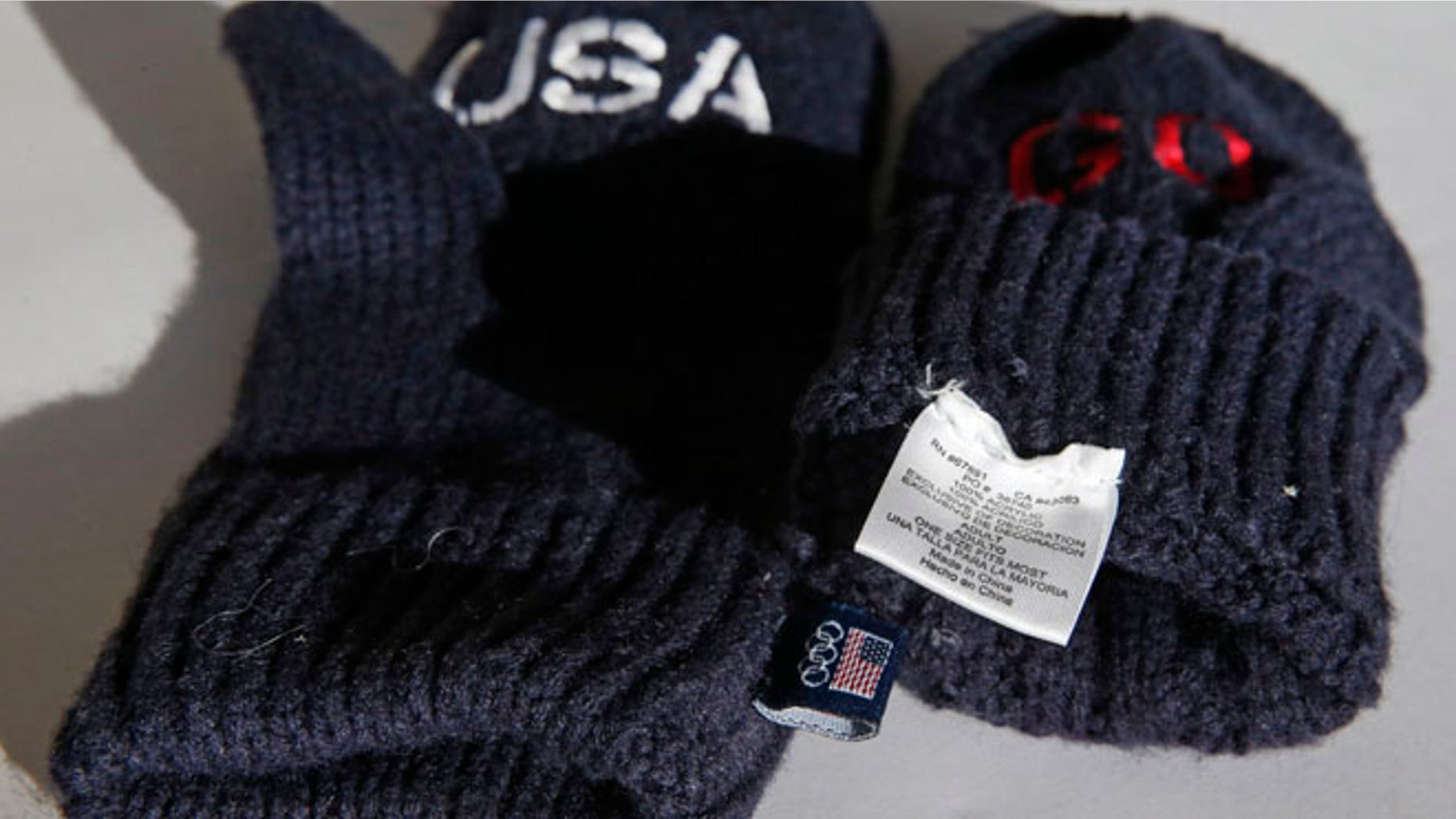 Dec. 16: The embroidered mittens that the U.S. Olympic Committee are selling as part of a fundraiser are made in China.