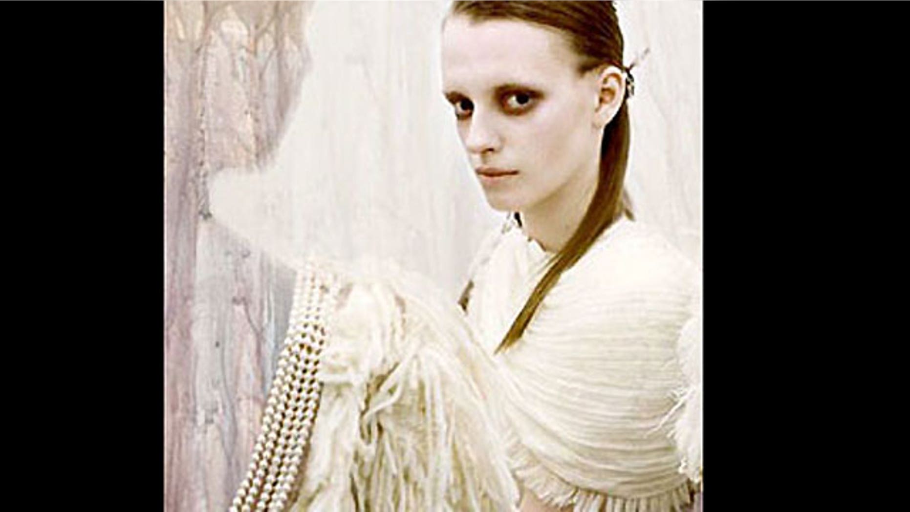 A promotional image from MAC's collaborative cosmetics line with design duo Rodarte. The cosmetics giant was forced to issue an apology for what some deemed offensive product titles.