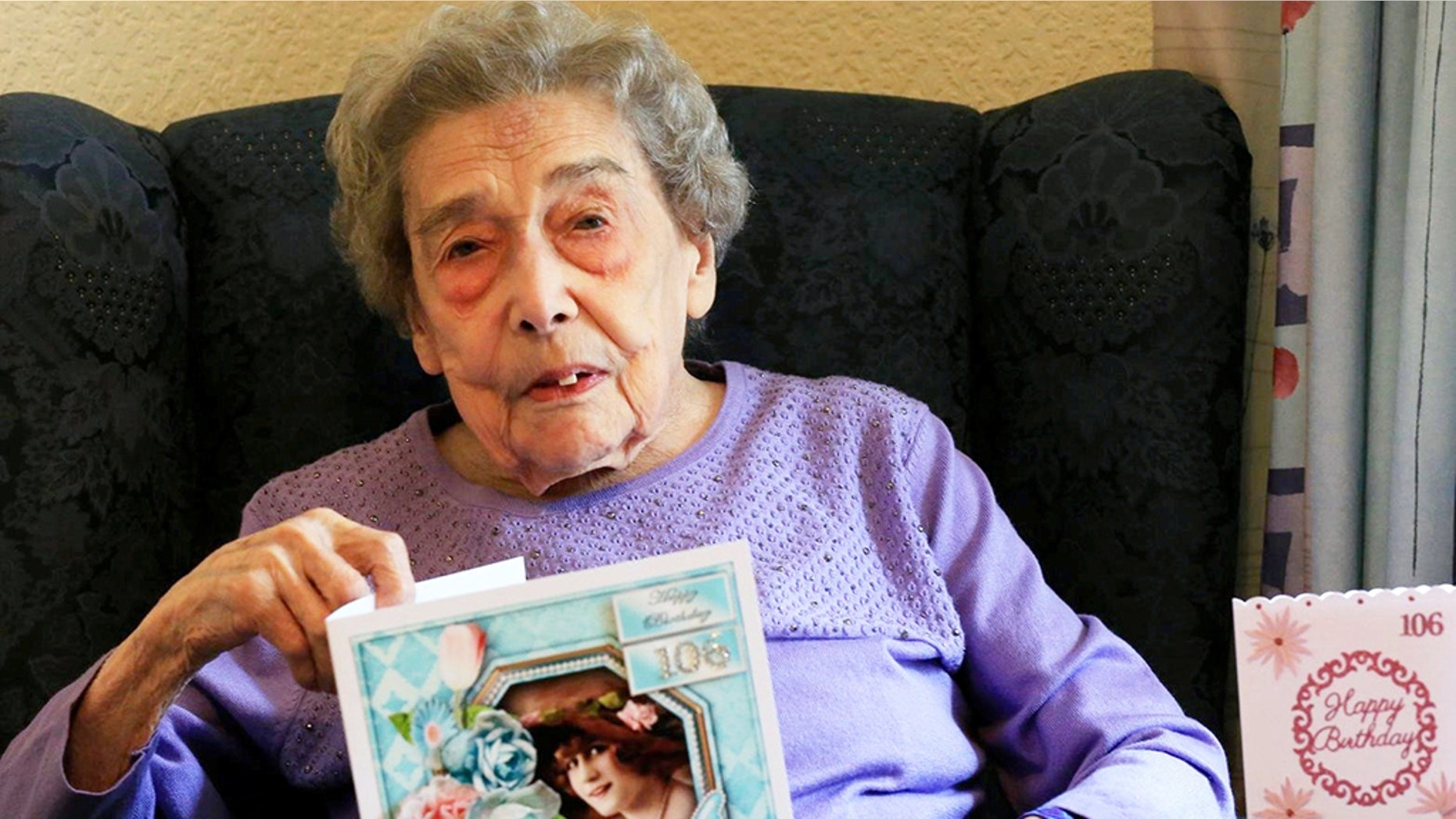 Madeline Dye, 106, said she credited her long life by not having a relationship her whole life.