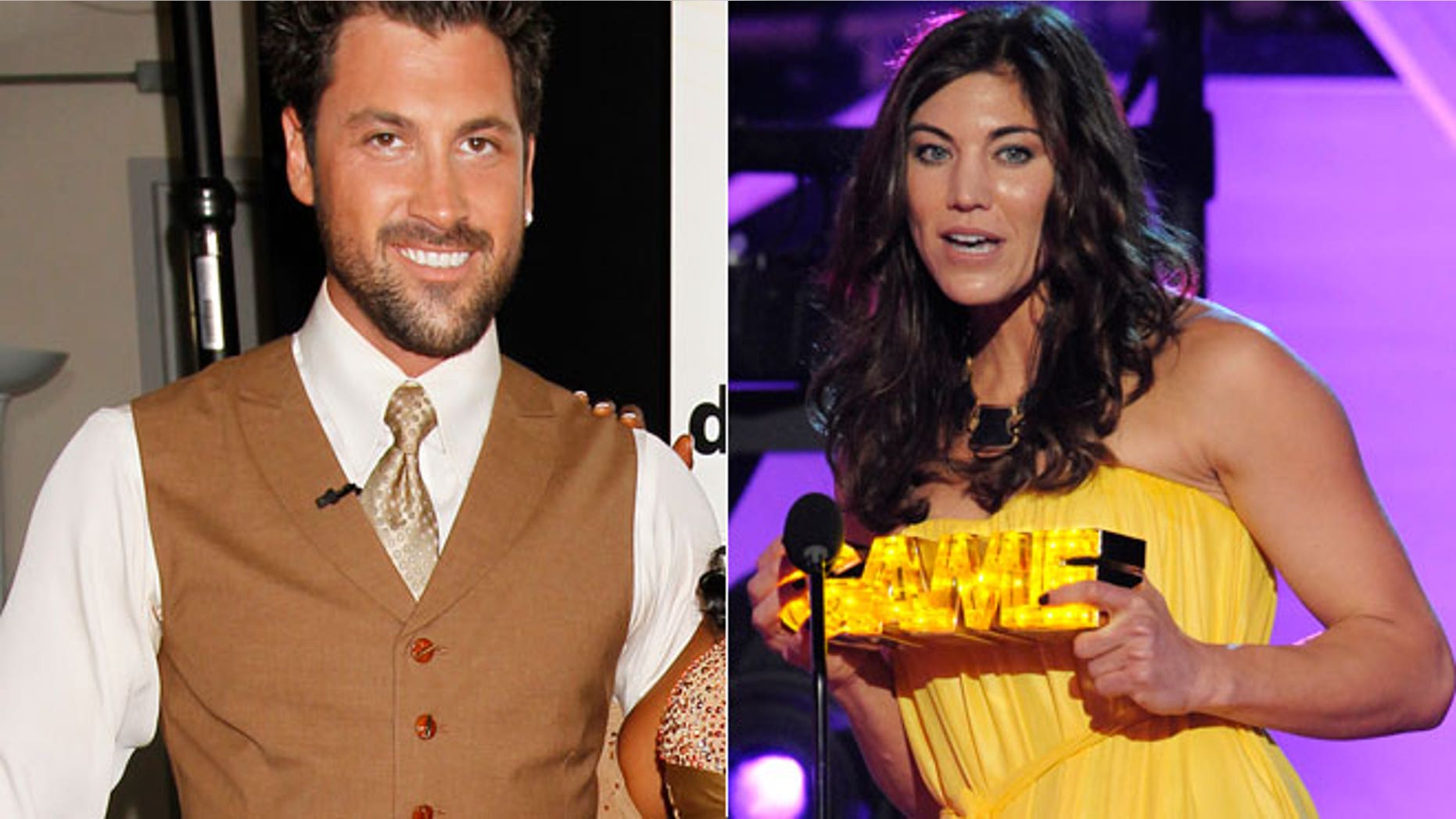 Hope Solo is accusing her former 'DWTS' partner Maksim Chmerkovskiy of being aggressive with her during rehearsals.