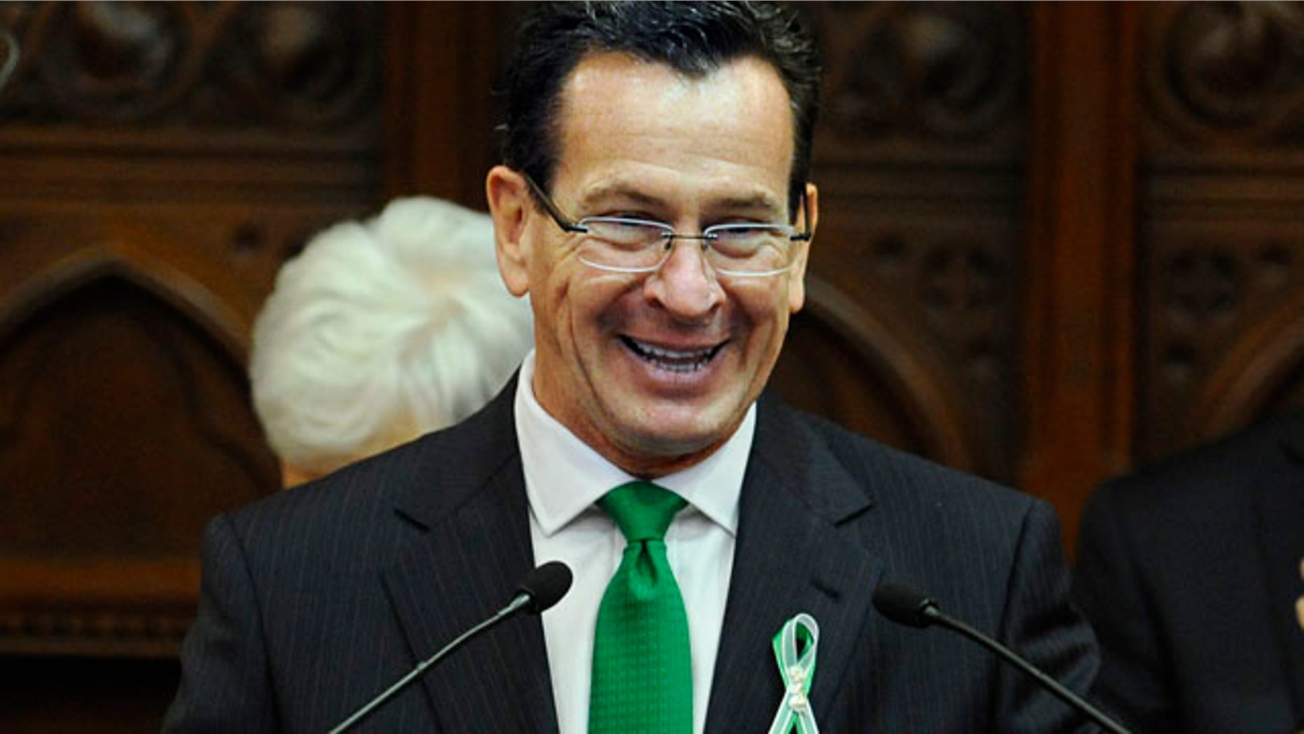 Jan. 9, 2013: Connecticut Gov. Dannel P. Malloy delivers his State of the State address to the House and the Senate at the Capitol.