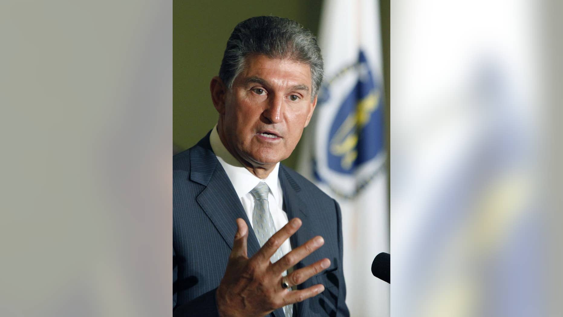 West Virginia Gov. Joe Manchin (AP Photo/Michael Dwyer)