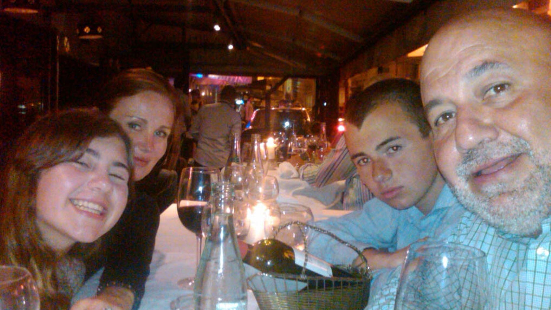 Me with my wife Katarina, my daughter Olivia and my son Ryan in the south of France.