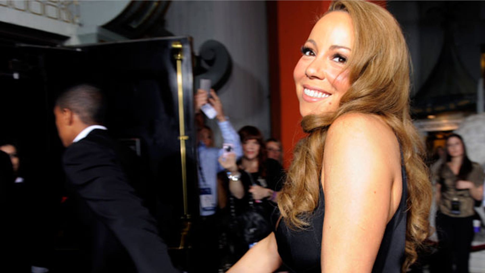 Nov. 1: Mariah Carey and husband Nick Cannon attend the premiere of "Precious" in Los Angeles.