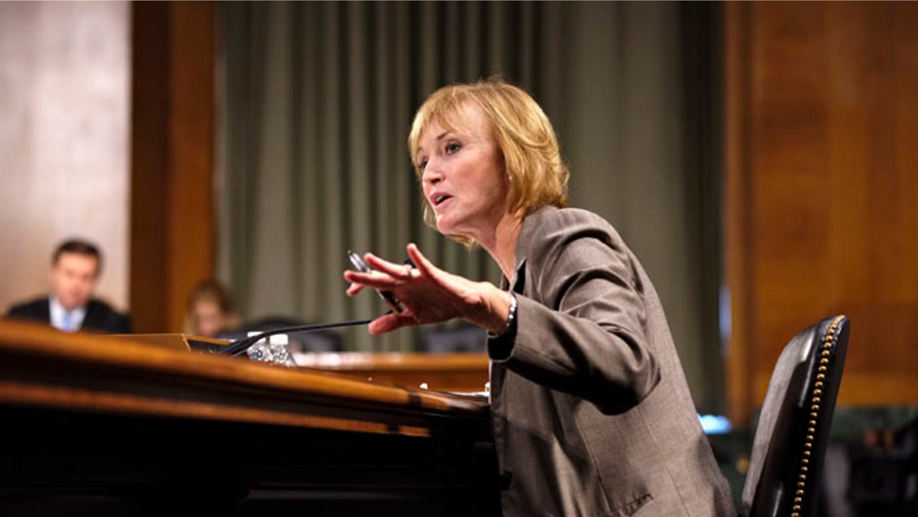 Medicare chief Marilyn Tavenner testifies on Capitol Hill in Washington, Tuesday, Nov. 5, 2013.