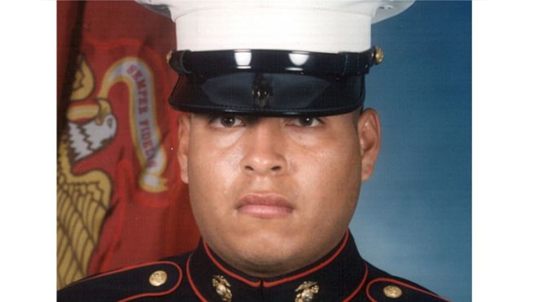 This undated photo released by the U.S. Marines shows Sgt. Rafael Peralta, 25.