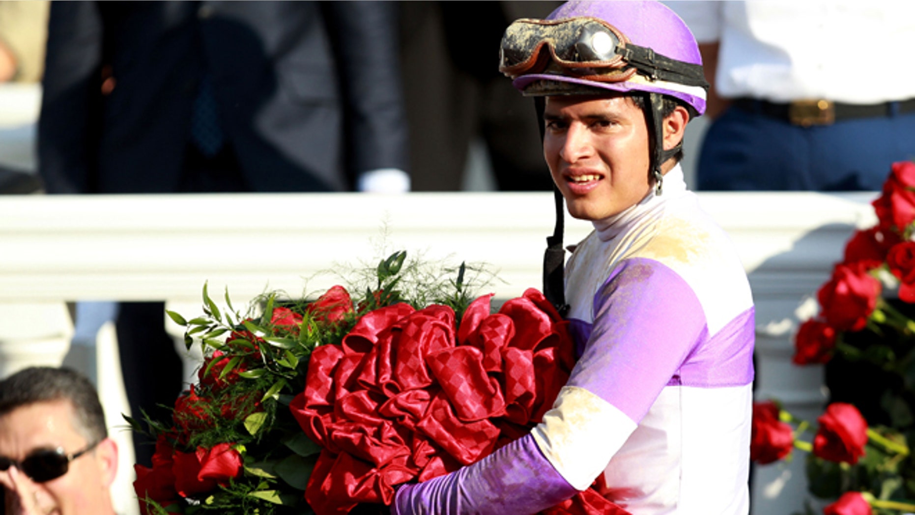 Mario Gutierrez at Churchill Downs on May 5, 2012 in Louisville, Kentucky.