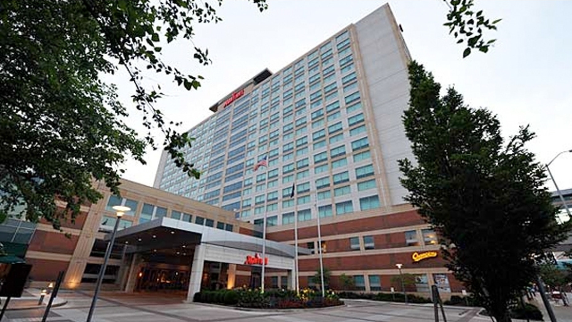 The Marriott in downtown Indianapolis is all booked up by the NFL. You couldn't get a room there at any cost.