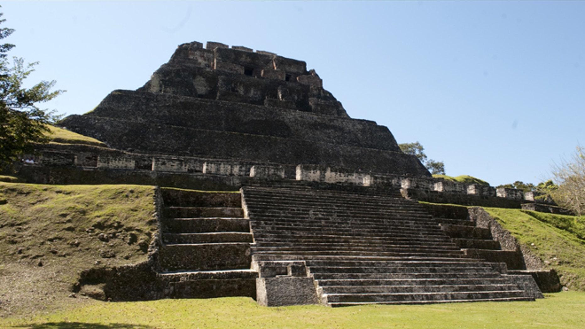 BENQUE VIEJO DEL CARMEN, BELIZE - MARCH 03: Prince Harry visits Xunantunich Mayan Temple on March 3, 2012 in Benque Viejo del Carmen, Belize. The Prince is visiting Belize as part of a Diamond Jubilee tour where he will be visiting Belize, the Bahamas, Jamaica and Brazil as a representative of Queen Elizabeth II. Belize is a Commonwealth realm with a population of around 350,000 and boasts the second longest barrier reef in the world. With much of the country covered in tropical jungle and a diversity of wildlife, Belize relies heavily on tourism. (Photo by Mark Large - WPA Pool /Getty Images)