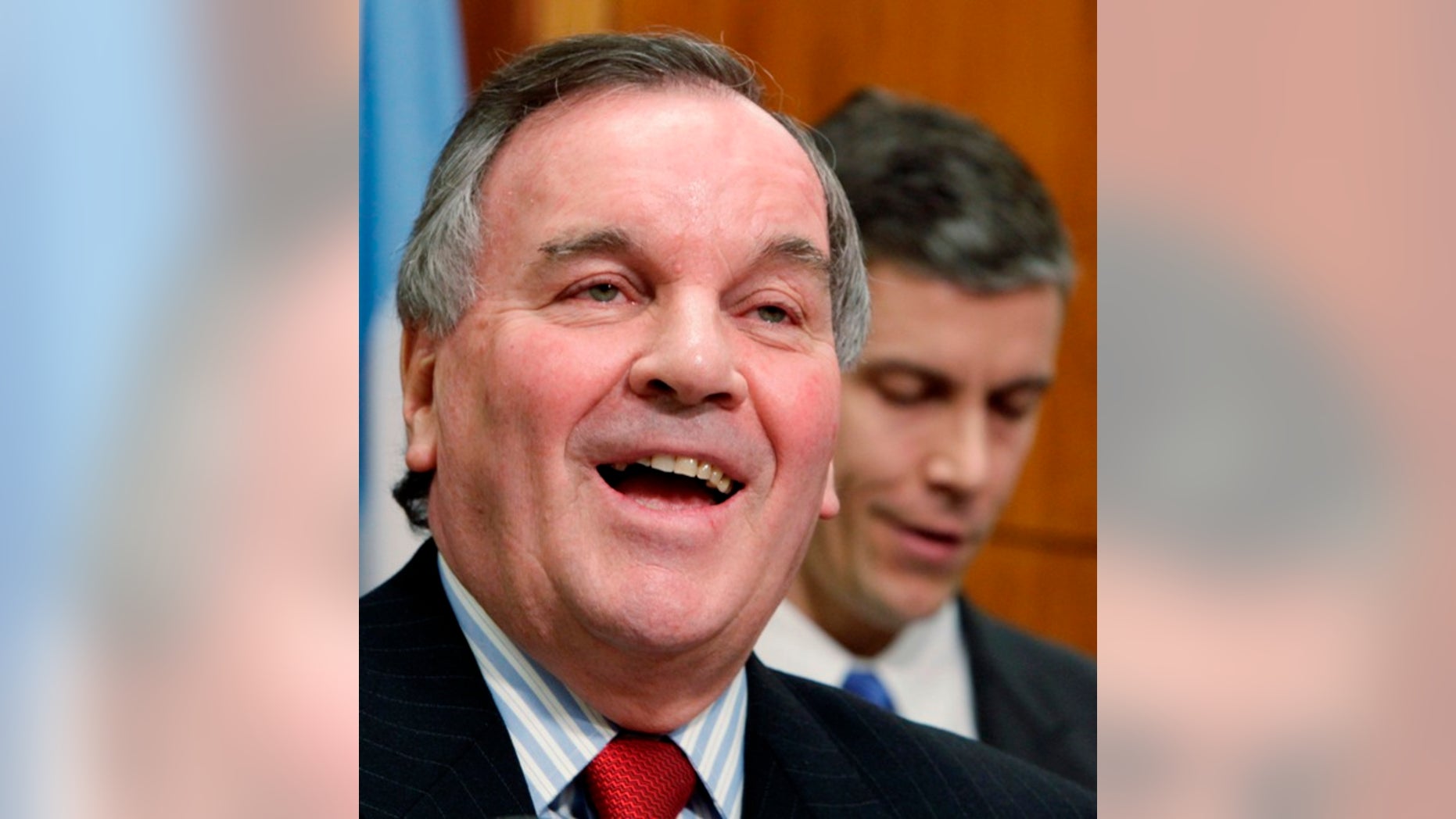 FILE - In this Jan. 27, 2009 file photo, Chicago Mayor Richard M. Daley smiles at a news conference in Chicago. Daley, 68, announced Tuesday, Sept. 7, 2010, that he is not running for re-election. Daley was elected to the state Senate in 1972 and as Cook County state's attorney in 1980. He became Chicago mayor in 1989 when he won a special mayoral election after the death of Mayor Harold Washington. (AP Photo/Charles Rex Arbogast, File)