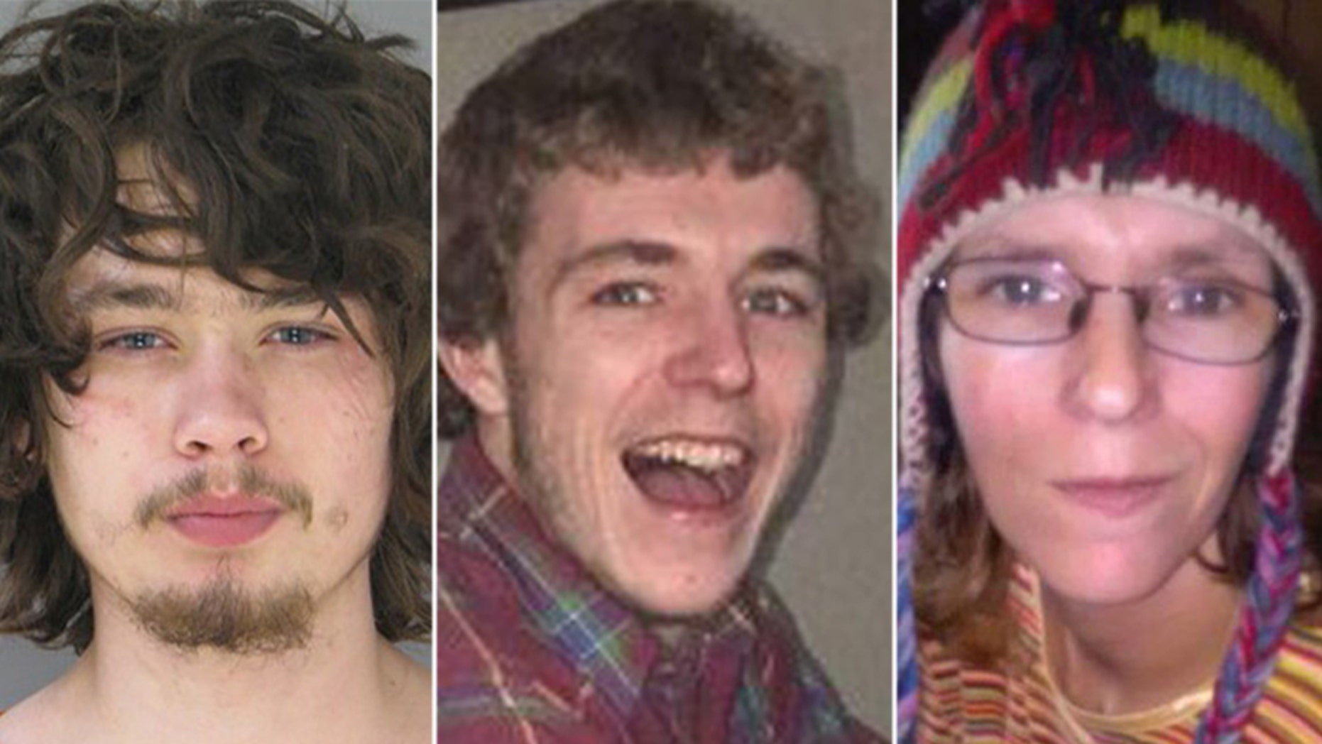 William Lynn Hillman, 21, (left) was charged Thursday with two counts of second-degree murder in the deaths of Dalton McFadzen, 21, and his mother, Denise McFadzen, 42. (Otter Tail County Sheriff’s Office / GoFundMe)