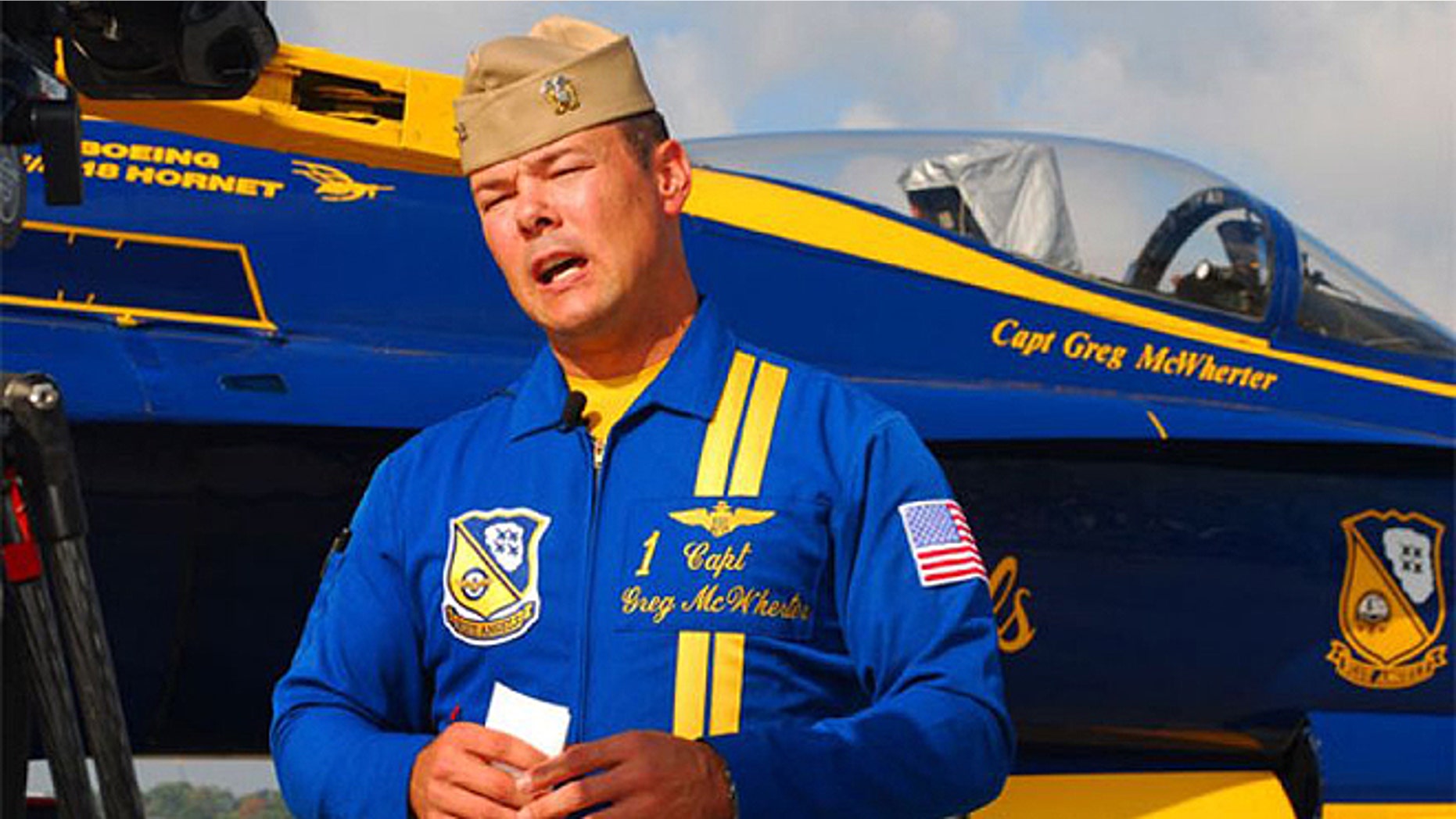 Capt. Gregory McWherter was ousted from his command officer post of the Blue Angels after an investigation determined that he allowed a frat boy culture to permeate the airshow squadron.