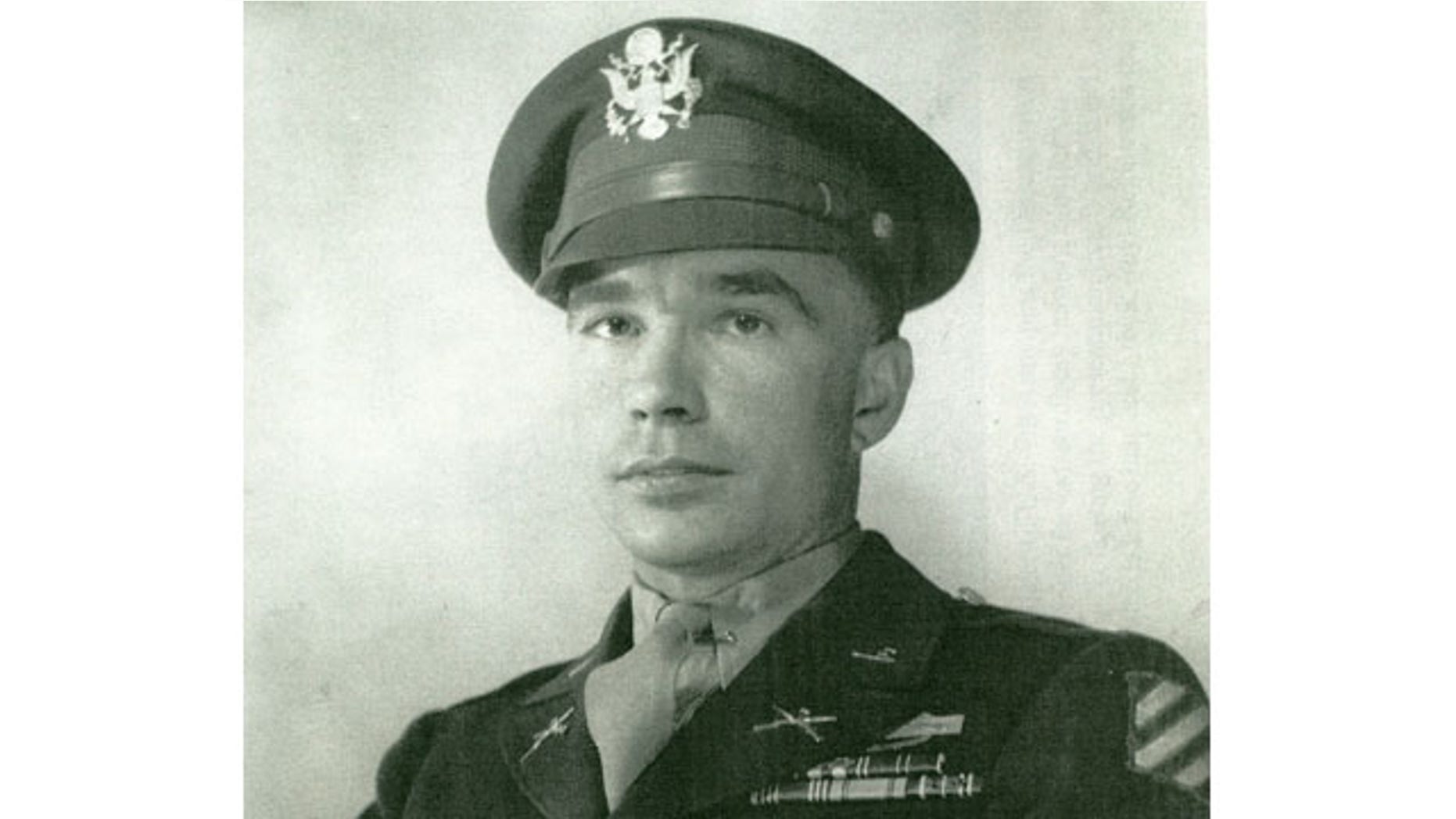 This undated photo provided by the family's attorney, Donald Todd, shows Lt. Garlin Murl Conner, of Albany, Ky. Conner left the U.S. Army as the second-most decorated soldier during World War II, earning four Silver Stars, four Bronze Stars, seven Purple Hearts and the Distinguished Service Cross for his actions during 28 straight months in combat. (AP Photo/Courtesy Conner Family Attorney)