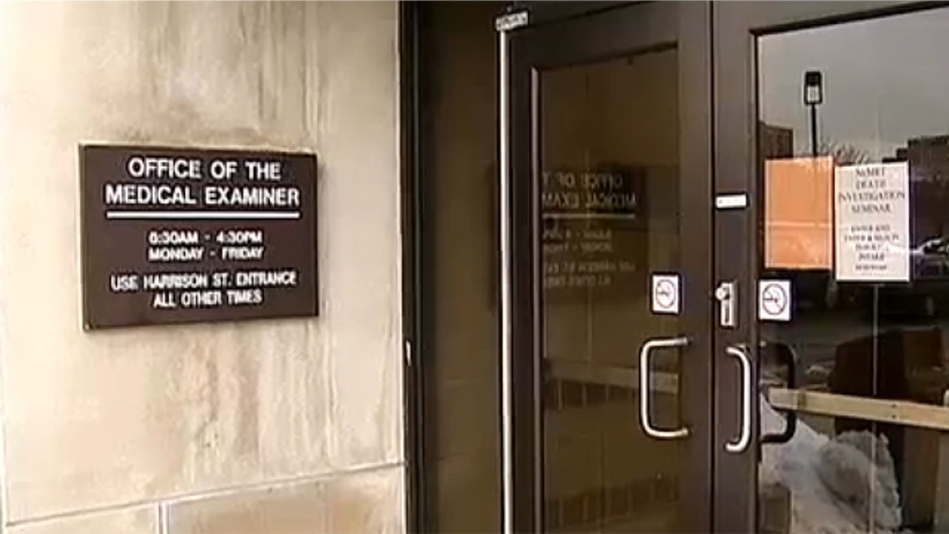 The Medical Examiner's Office in Cook County, Illinois.