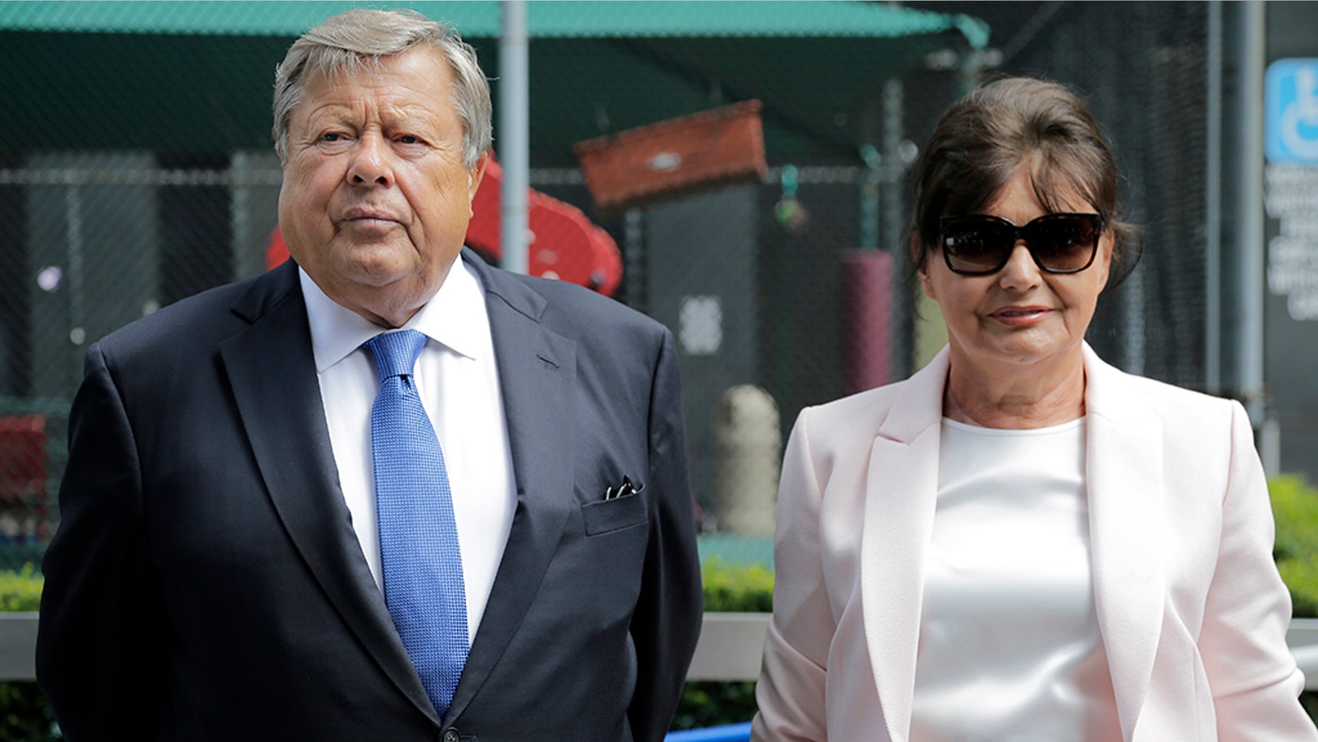 First lady Melania Trump's parents, Viktor and Amalija Knavs, took the oath of citizenship in New York City.