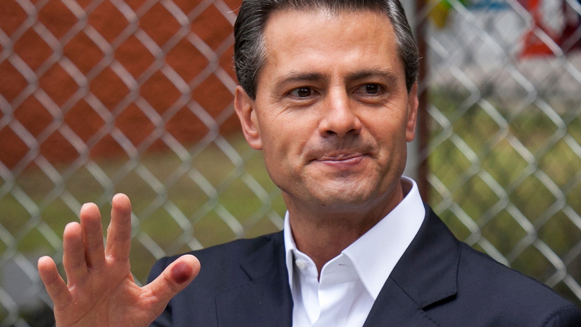 Mexico's President Enrique Pena Nieto in a 2015 file photo.