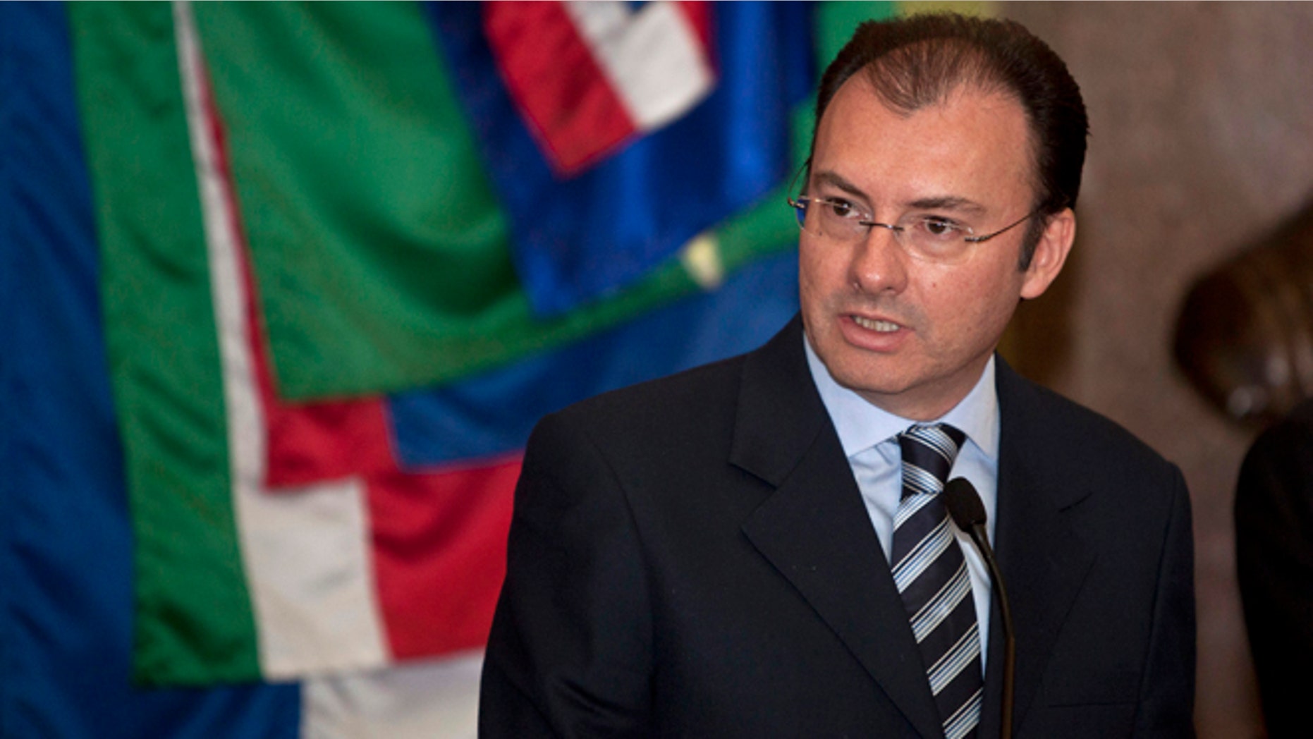 Mexico's former Treasury Minister Luis Videgaray in a Dec. 14, 2012 file photo.