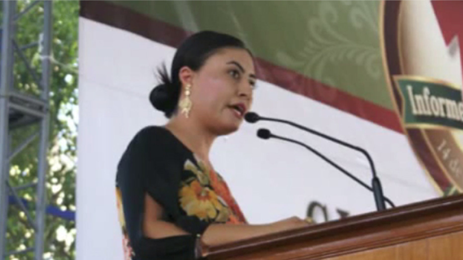 Mayor Dalia Santana (Image: YouTube)