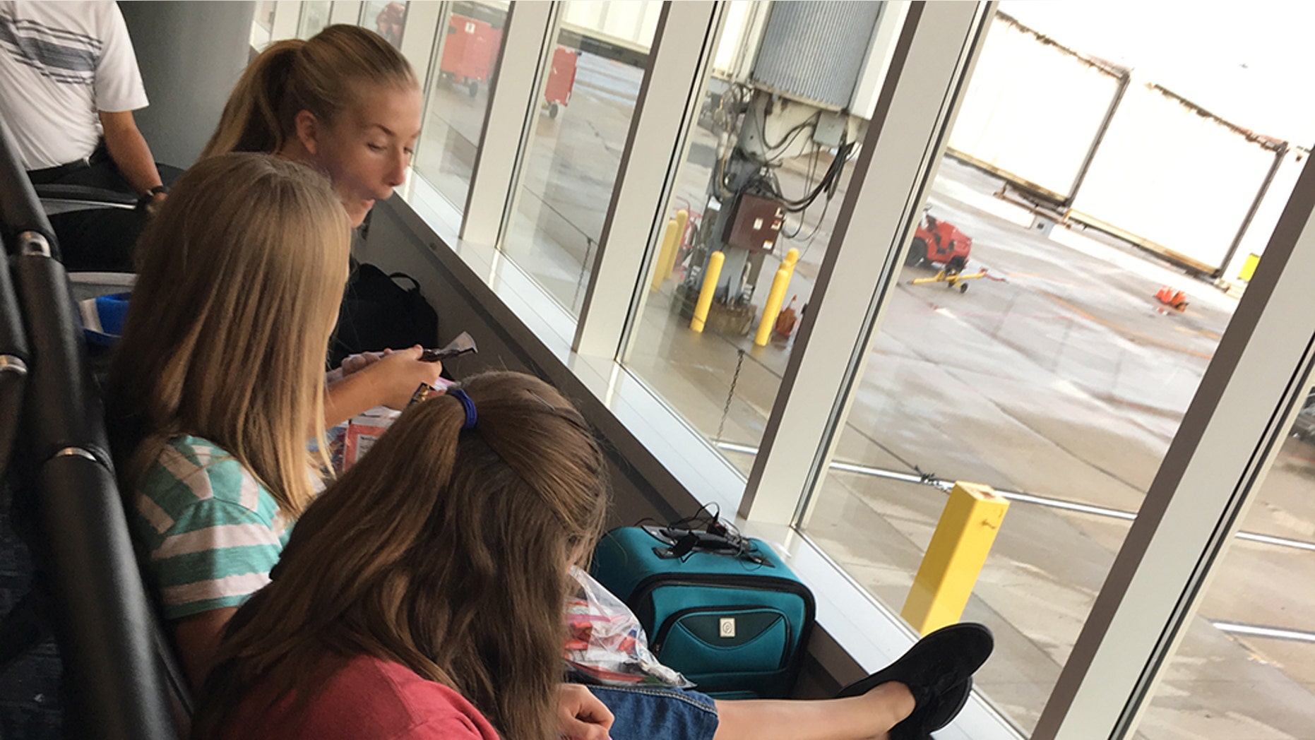 A group of 40 teenagers heading to Mexico for a mission trip were kept off their flight.