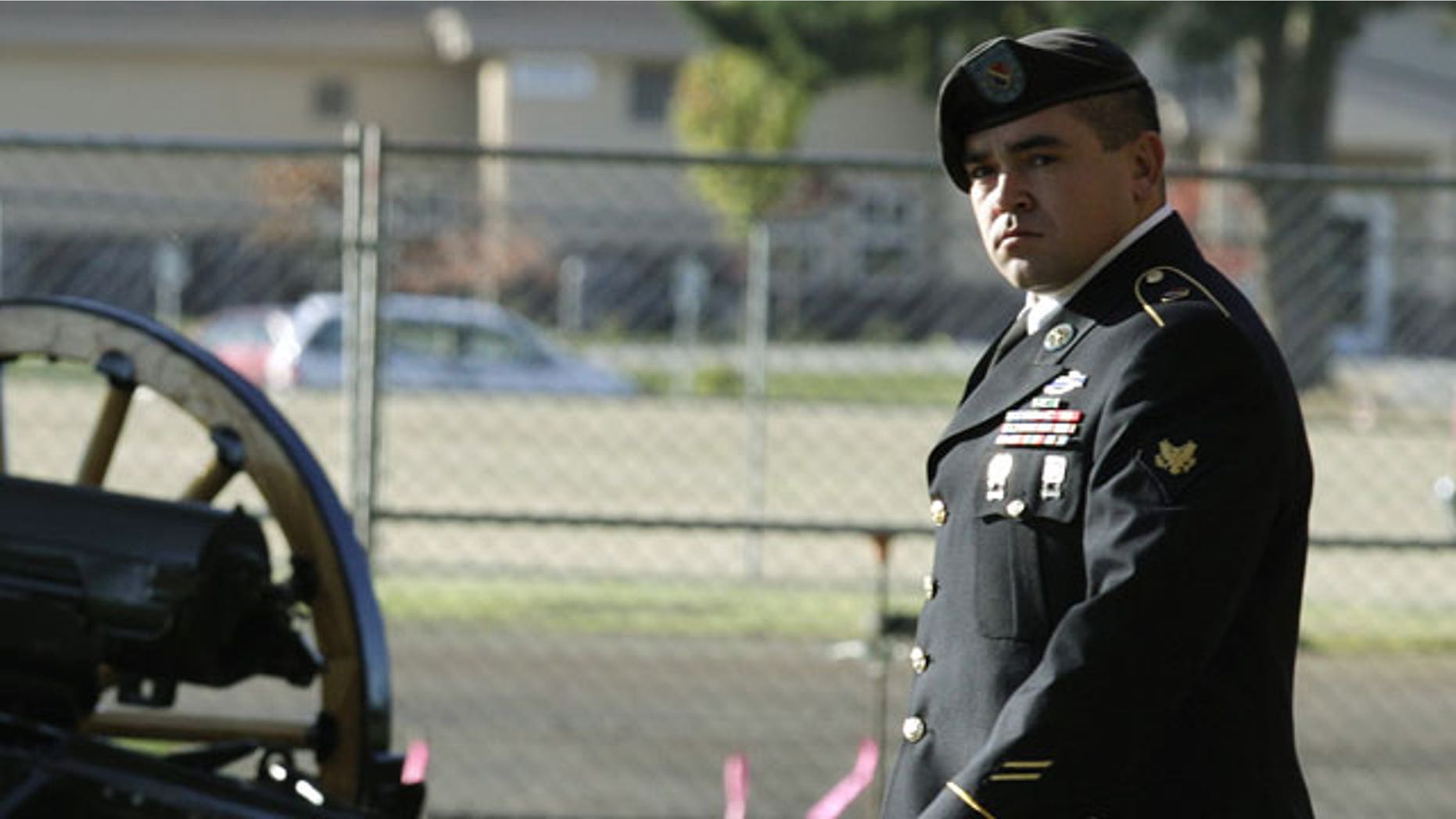 In this Oct. 31, 2011 file photo, U.S. Army Spc. Michael Wagnon, of Las Vegas, walks at Joint Base Lewis-McChord in Washingon state. The Army on Friday, Feb. 3, 2012 dropped all charges against, Wagnon, the fifth soldier it had accused of murdering Afghan civilians for sport during a 2010 deployment.