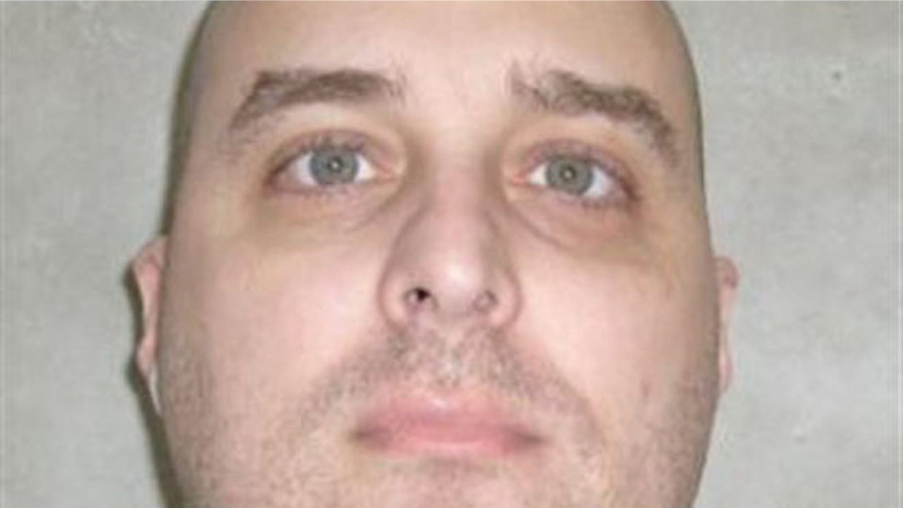 June 29, 2011: In this photo provided by the Oklahoma Department of Corrections, Michael E. Hooper is pictured in McAlester, Okla.
