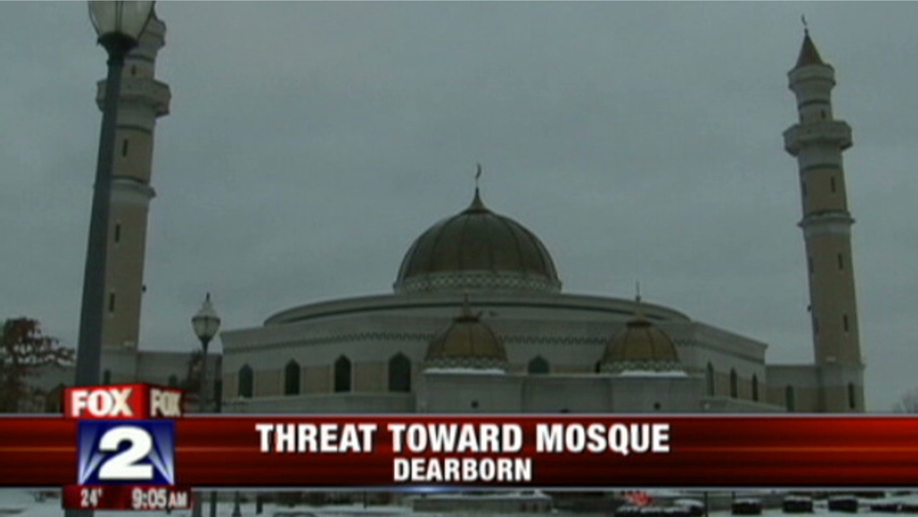 Authorities say 63-year-old Roger Stockham was found with explosives outside the Islamic Center of America in Dearborn, Mich. (MyFoxDetroit.com).